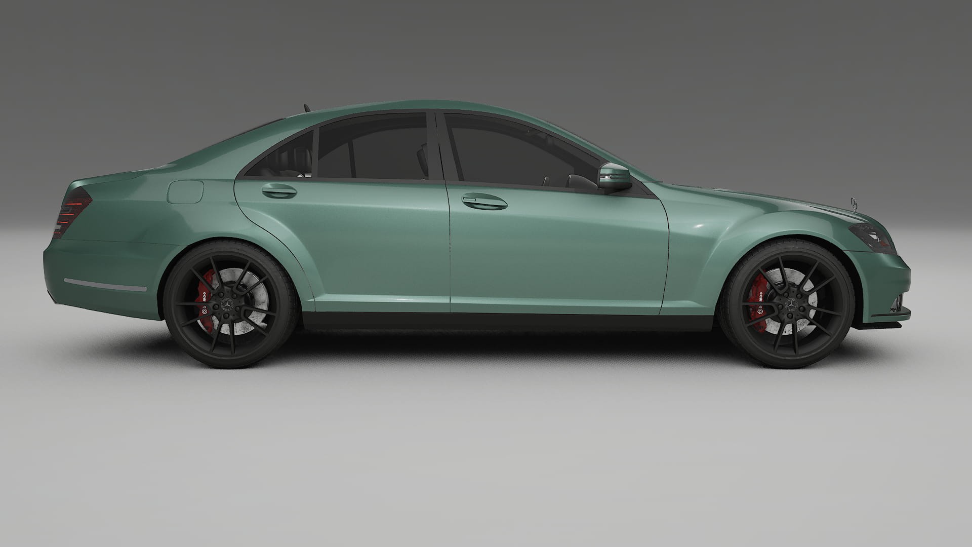 Mercedes S class W221 facelift LCI TPU Lakbeschermingsfolie | EVERGREEN Kleurveranderende PPF – Volledig Voorgesneden Kit