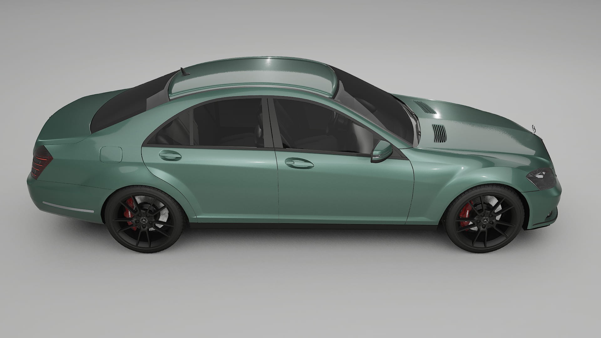 Mercedes S class W221 facelift LCI TPU Lakbeschermingsfolie | EVERGREEN Kleurveranderende PPF – Volledig Voorgesneden Kit