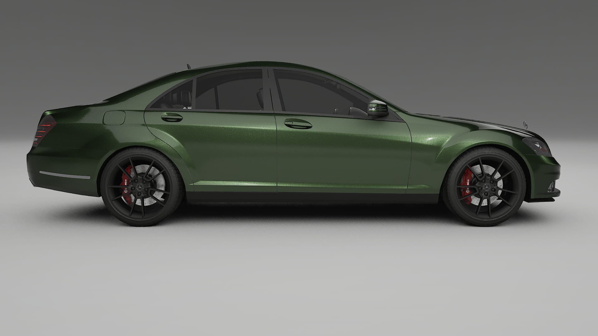 Mercedes S class W221 facelift LCI TPU Lakbeschermingsfolie | LAGOON Kleurveranderende PPF – Volledig Voorgesneden Kit