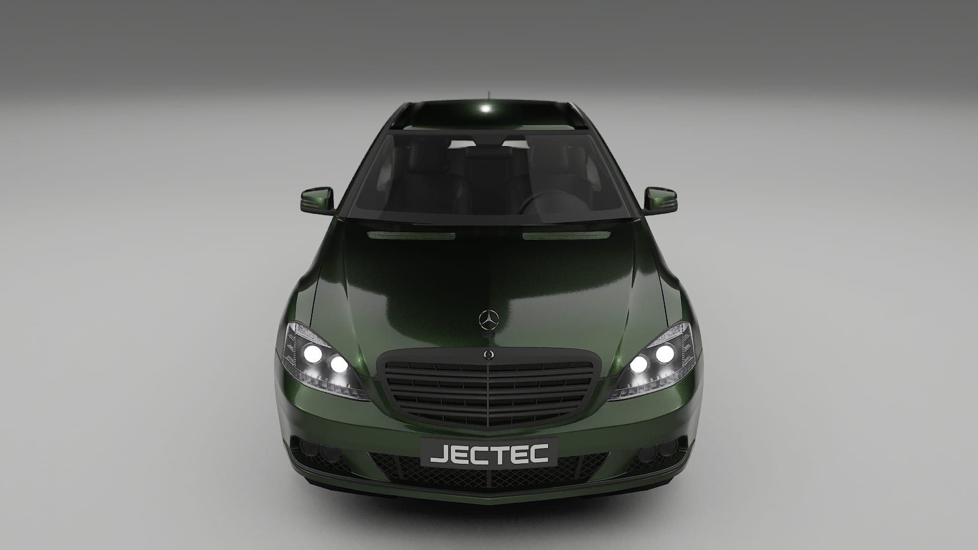 Mercedes S class W221 facelift LCI TPU Lakbeschermingsfolie | LAGOON Kleurveranderende PPF – Volledig Voorgesneden Kit