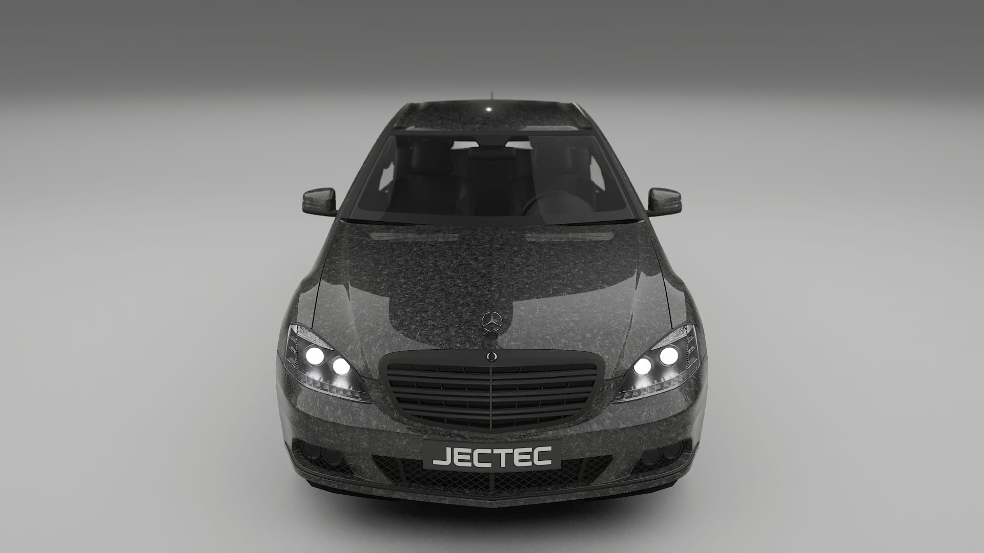 Mercedes S class W221 facelift LCI TPU Lakbeschermingsfolie | FORGED S Kleurveranderende PPF – Volledig Voorgesneden Kit