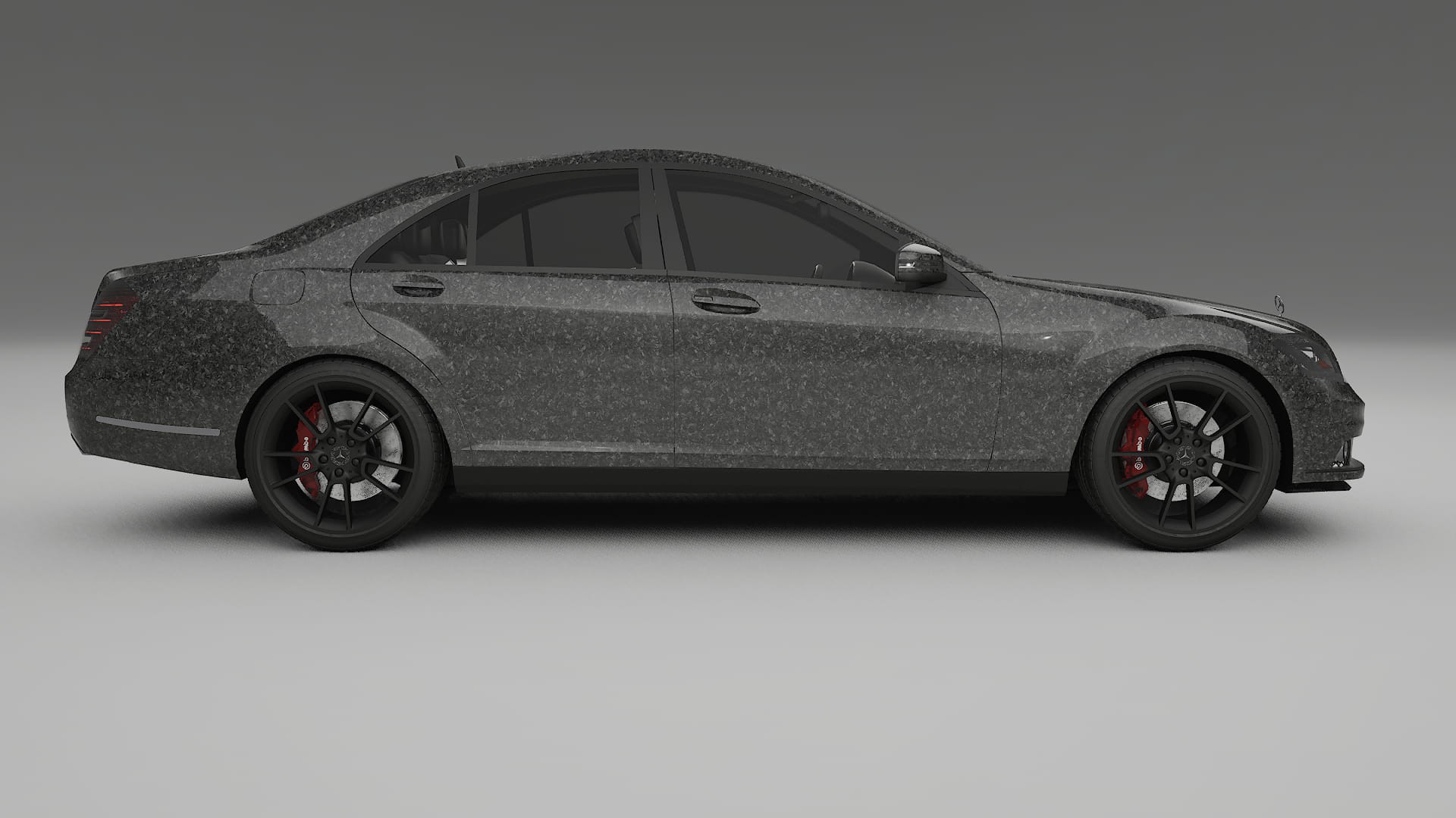 Mercedes S class W221 facelift LCI TPU Lakbeschermingsfolie | FORGED S Kleurveranderende PPF – Volledig Voorgesneden Kit