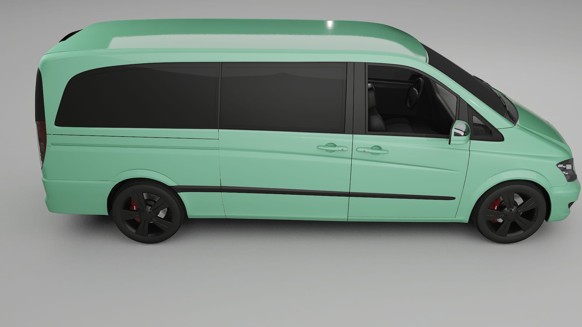 Mercedes Viano Extralong W439 Facelift LCI TPU Lakbeschermingsfolie | DUSTY Kleurveranderende PPF – Volledig Voorgesneden Kit