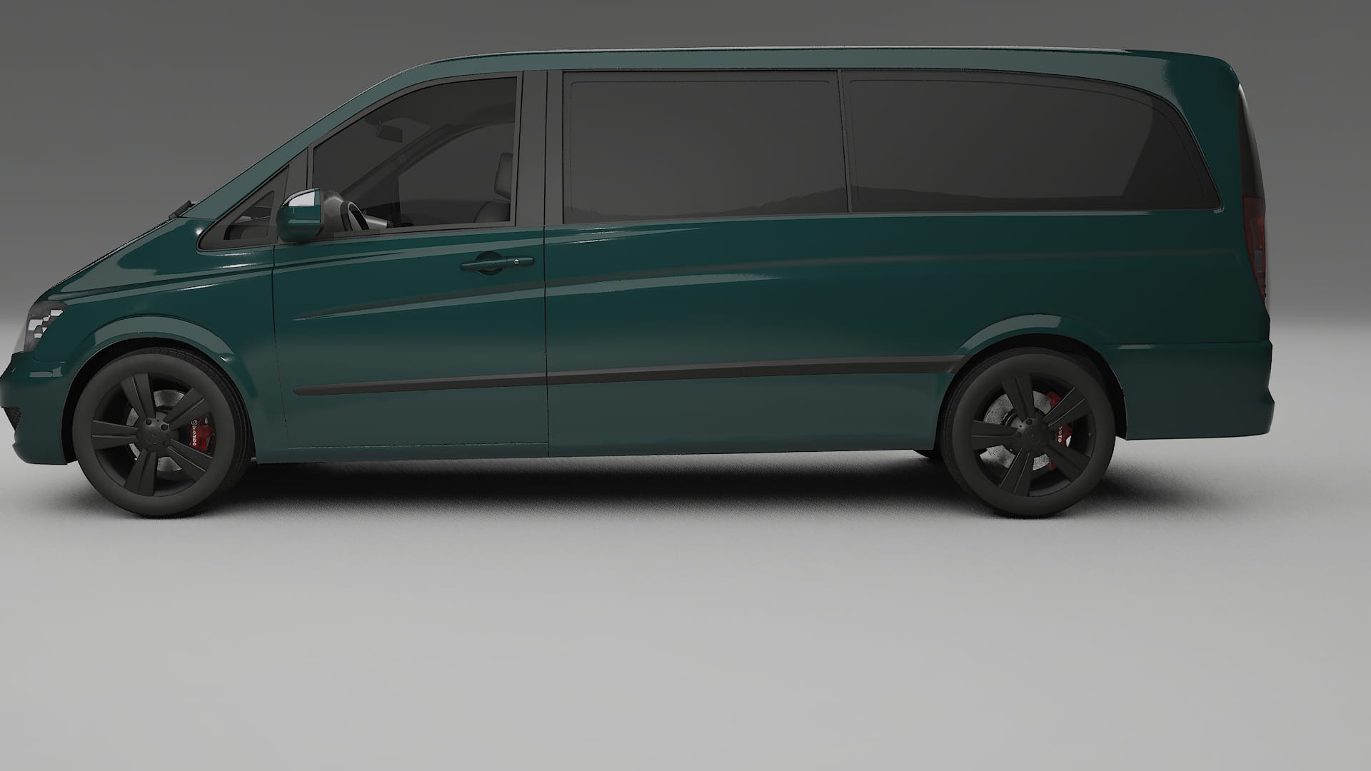 Mercedes Viano Extralong W439 Facelift LCI TPU Lakbeschermingsfolie | INFERNO Kleurveranderende PPF – Volledig Voorgesneden Ki