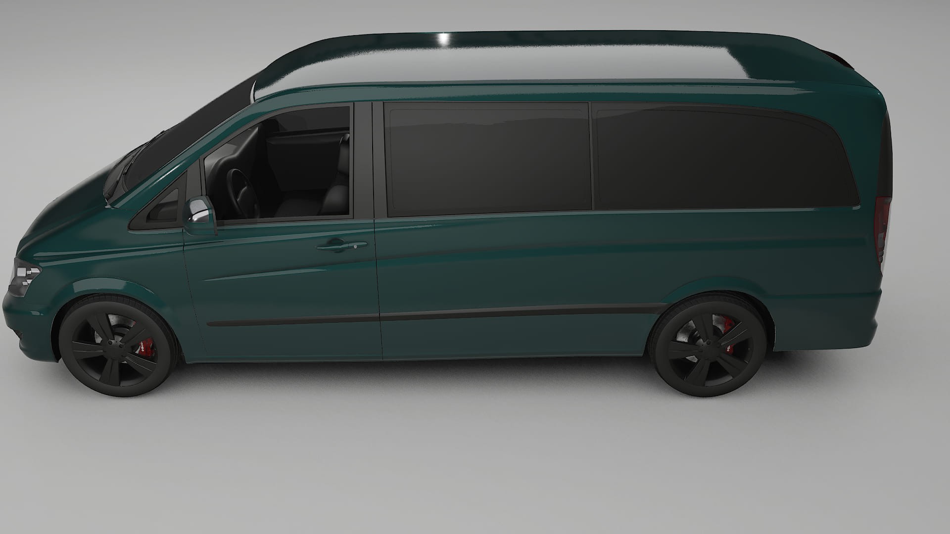 Mercedes Viano Extralong W439 Facelift LCI TPU Lakbeschermingsfolie | INFERNO Kleurveranderende PPF – Volledig Voorgesneden Ki