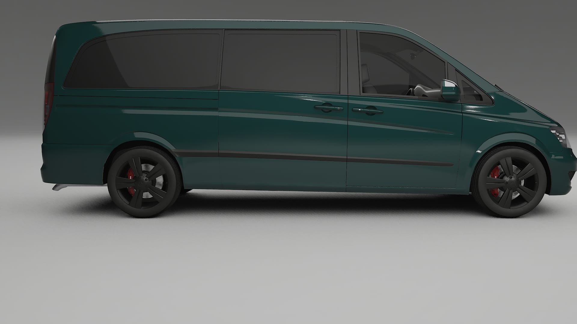 Mercedes Viano Extralong W439 Facelift LCI TPU Lakbeschermingsfolie | INFERNO Kleurveranderende PPF – Volledig Voorgesneden Ki