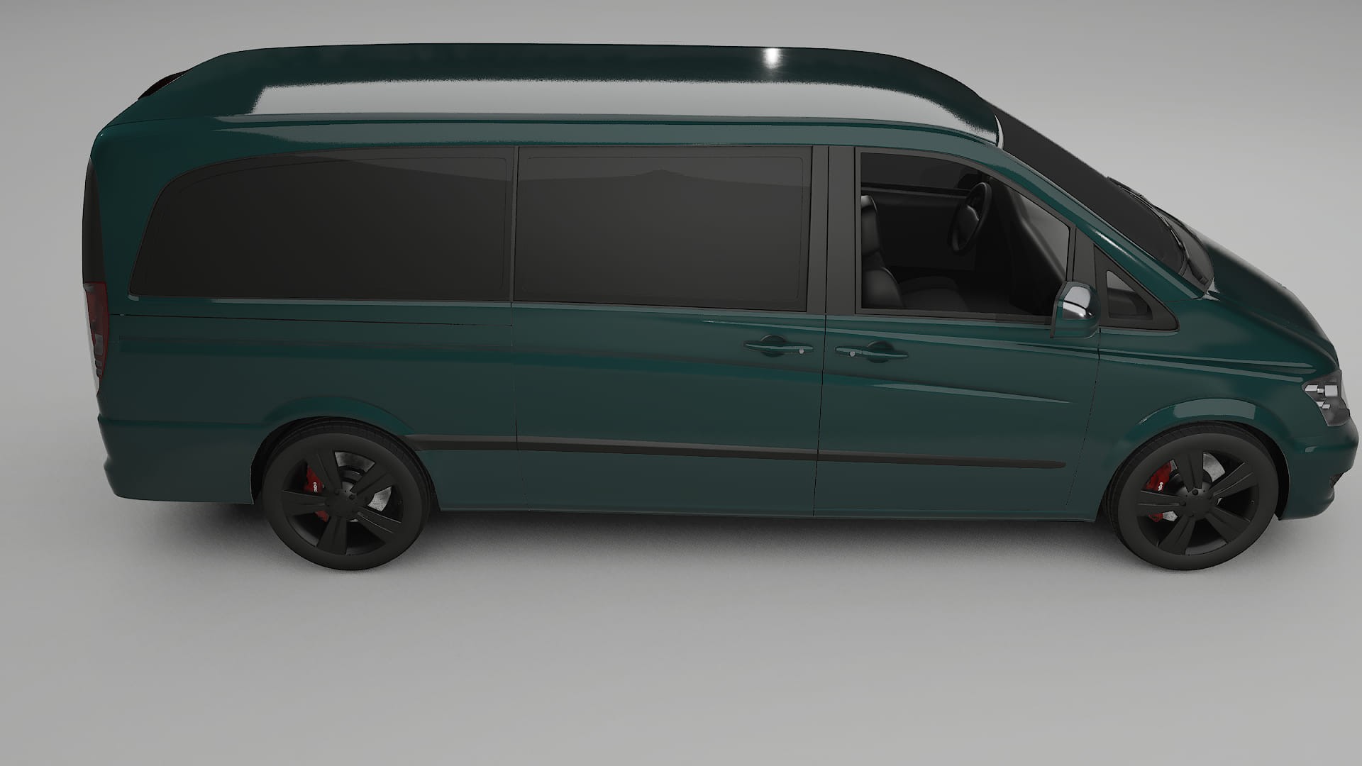 Mercedes Viano Extralong W439 Facelift LCI TPU Lakbeschermingsfolie | INFERNO Kleurveranderende PPF – Volledig Voorgesneden Ki