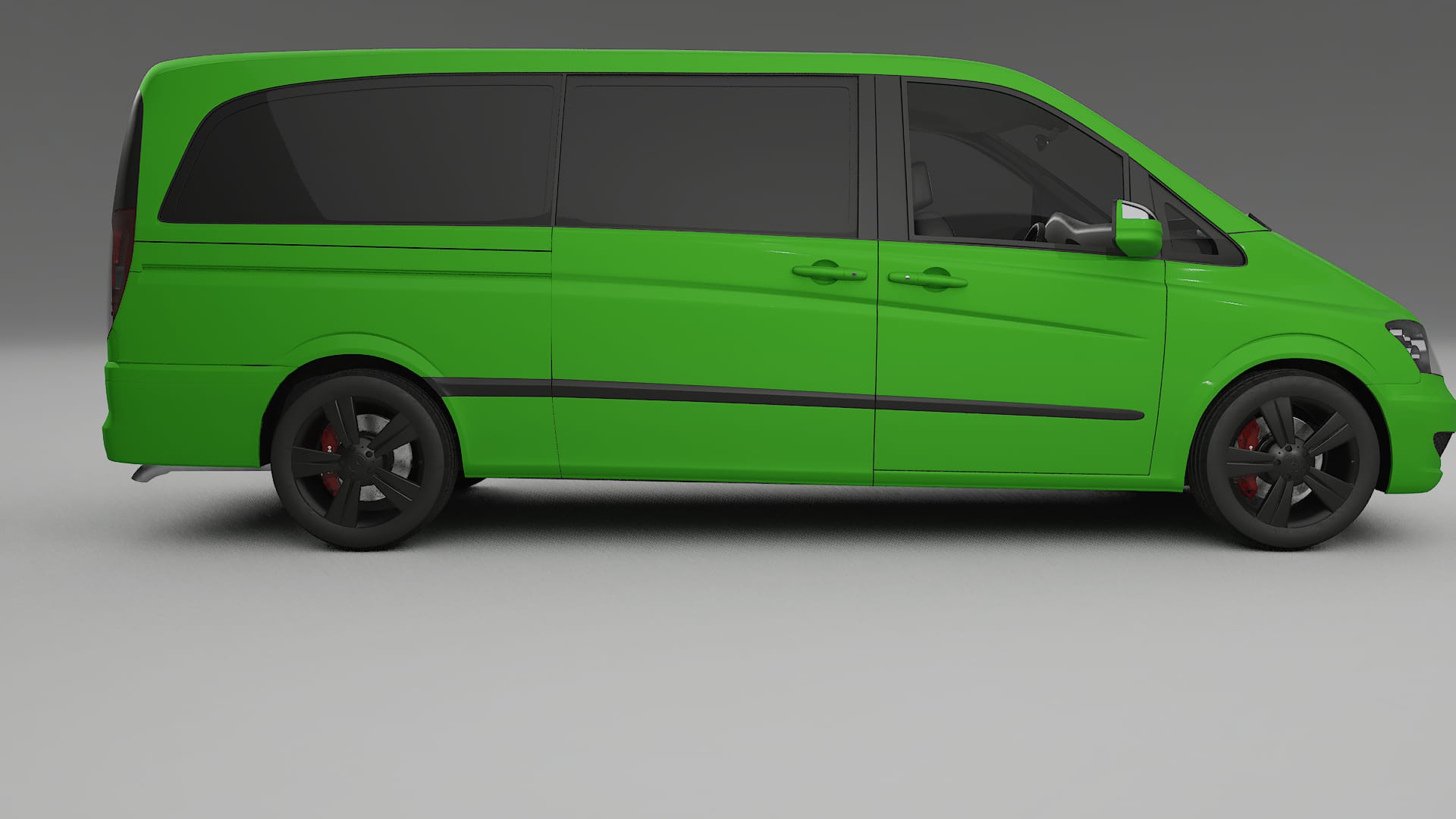 Mercedes Viano Extralong W439 Facelift LCI TPU Lakbeschermingsfolie | VENOM Kleurveranderende PPF – Volledig Voorgesneden Kit