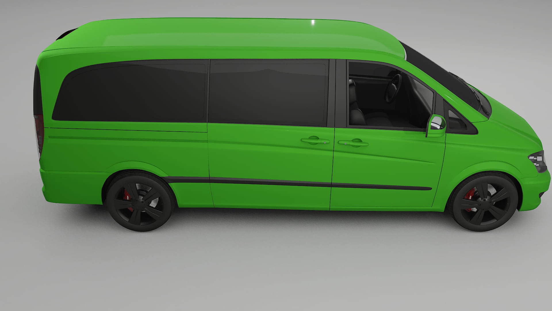 Mercedes Viano Extralong W439 Facelift LCI TPU Lakbeschermingsfolie | VENOM Kleurveranderende PPF – Volledig Voorgesneden Kit