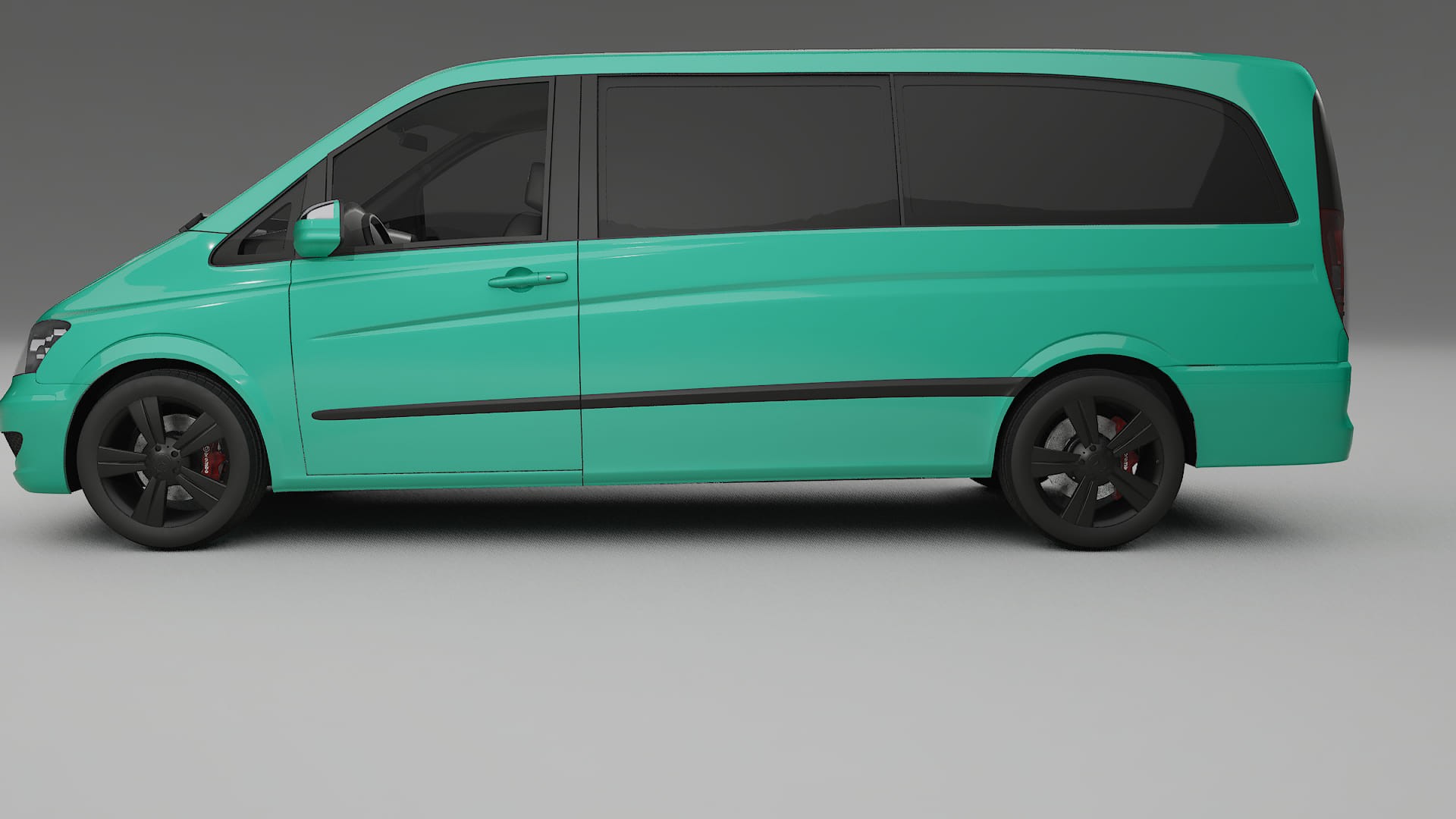 Mercedes Viano Extralong W439 Facelift LCI TPU Lakbeschermingsfolie | JEWEL Kleurveranderende PPF – Volledig Voorgesneden Kit 2