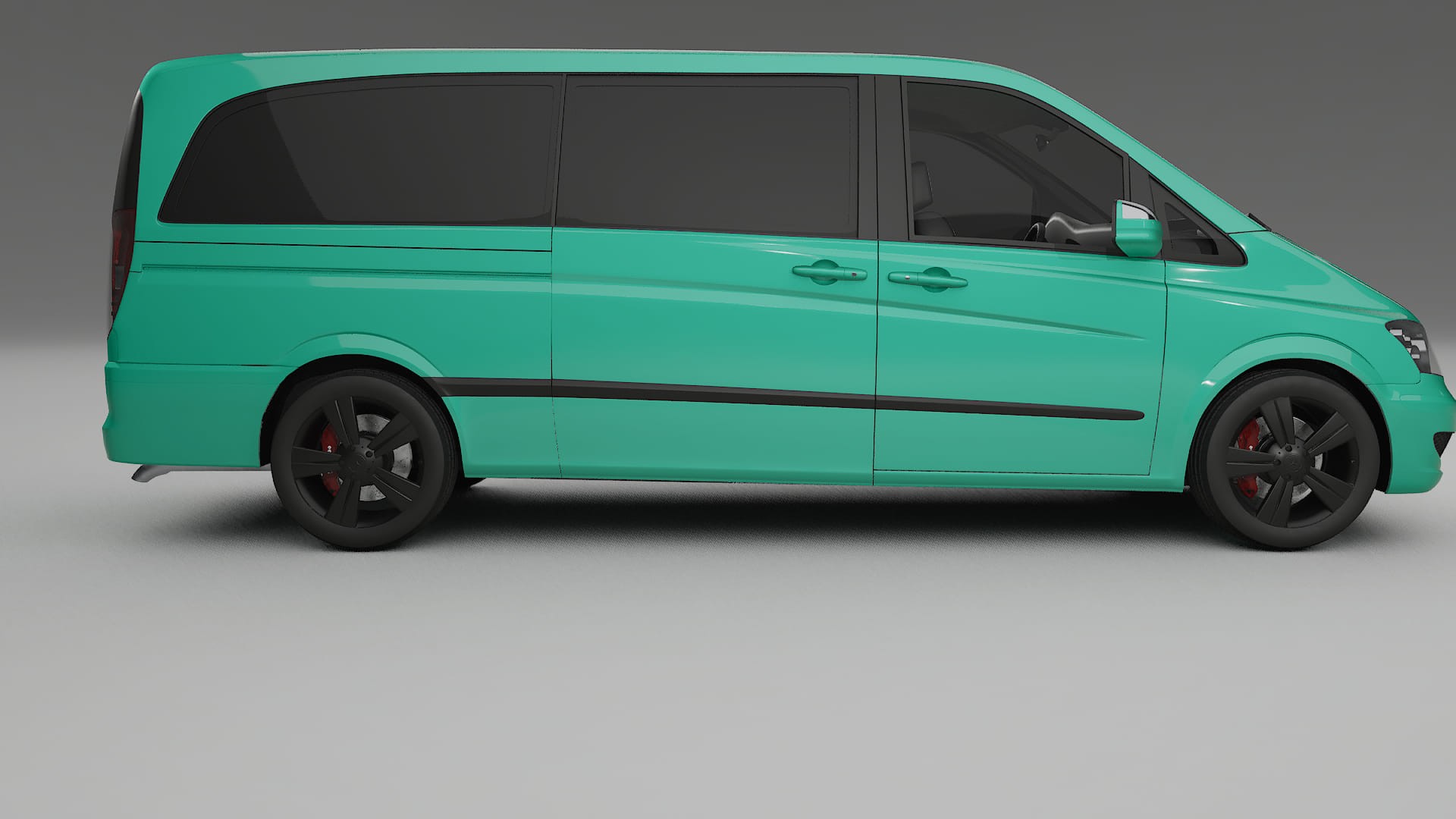 Mercedes Viano Extralong W439 Facelift LCI TPU Lakbeschermingsfolie | JEWEL Kleurveranderende PPF – Volledig Voorgesneden Kit