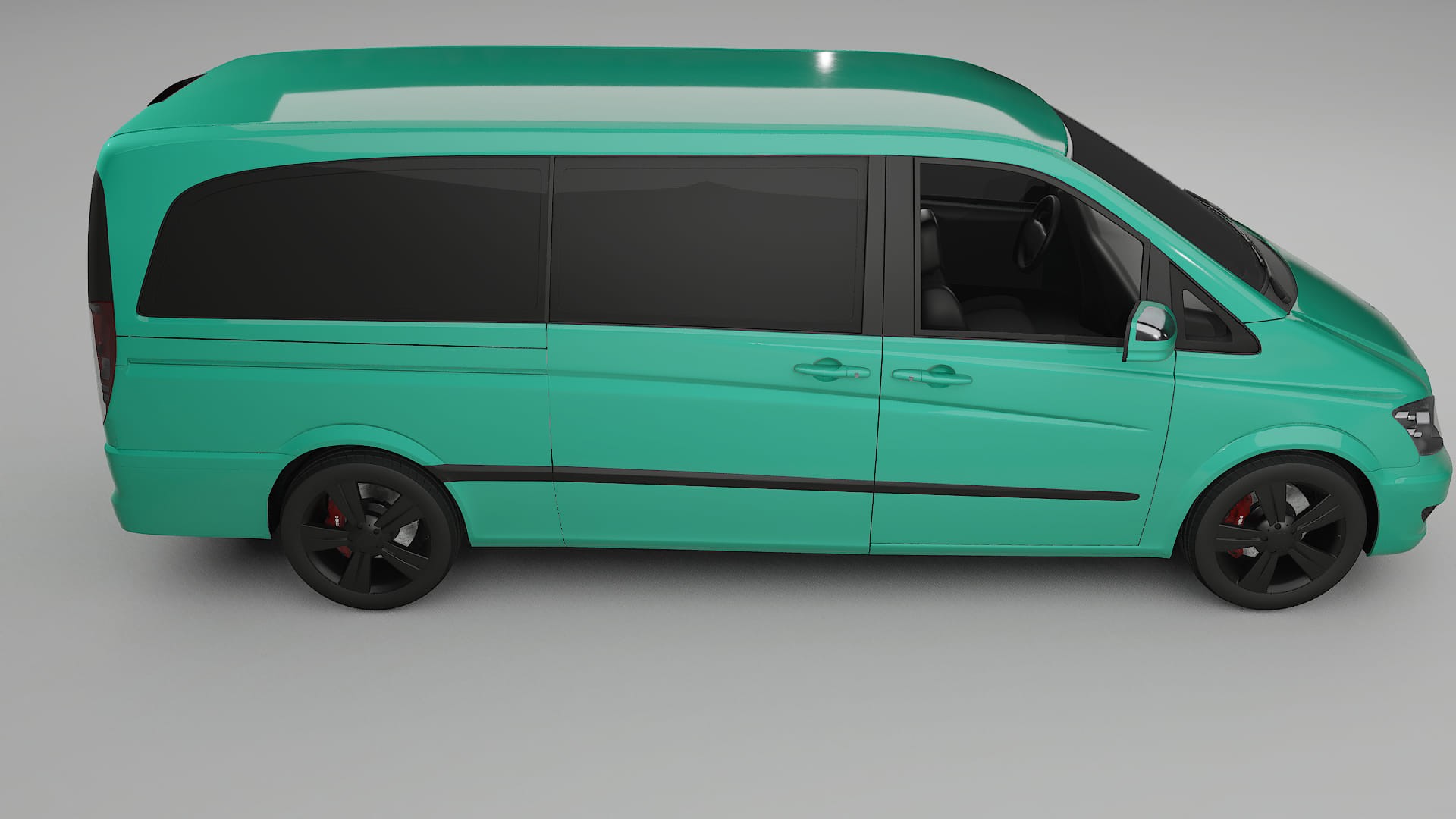 Mercedes Viano Extralong W439 Facelift LCI TPU Lakbeschermingsfolie | JEWEL Kleurveranderende PPF – Volledig Voorgesneden Kit
