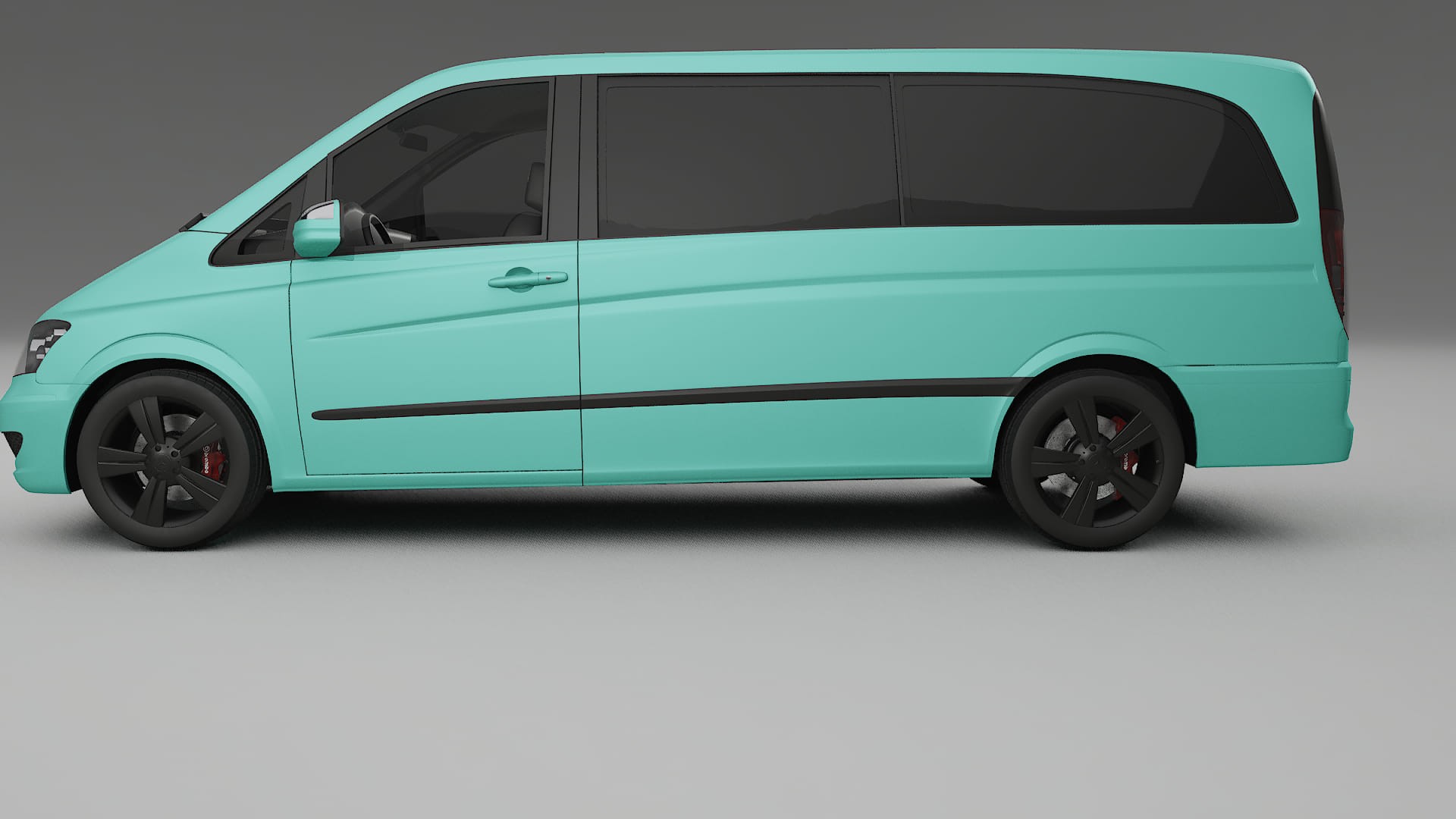 Mercedes Viano Extralong W439 Facelift LCI TPU Lakbeschermingsfolie | FROST Kleurveranderende PPF – Volledig Voorgesneden Kit 2