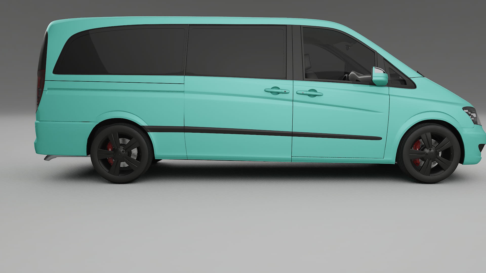Mercedes Viano Extralong W439 Facelift LCI TPU Lakbeschermingsfolie | FROST Kleurveranderende PPF – Volledig Voorgesneden Kit