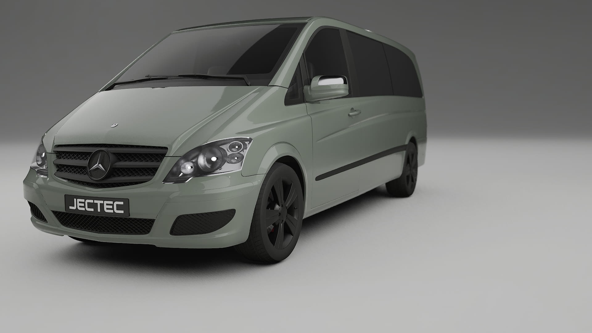 Mercedes Viano Extralong W439 Facelift LCI TPU Lakbeschermingsfolie | SLATE Kleurveranderende PPF – Volledig Voorgesneden Kit
