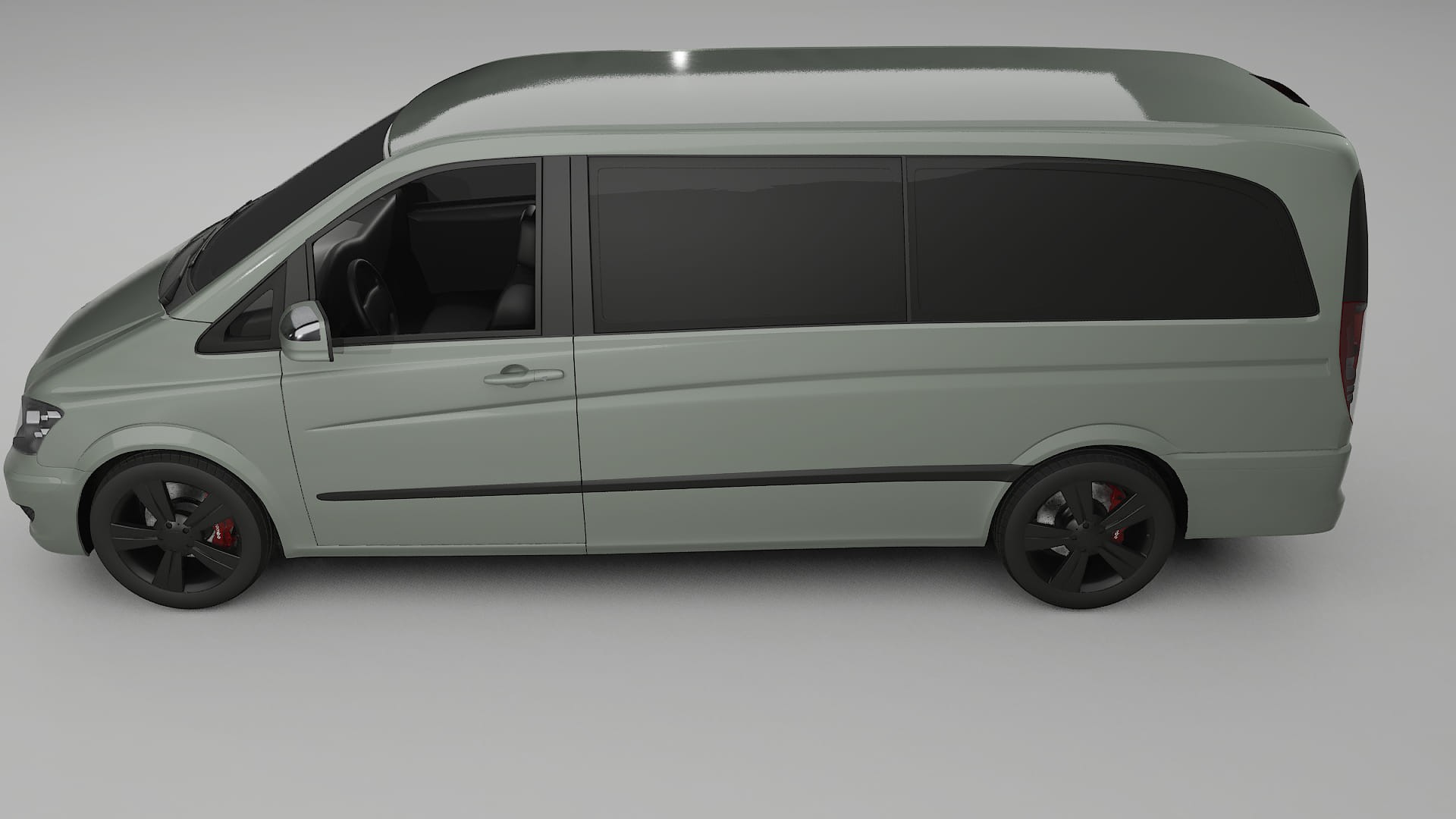 Mercedes Viano Extralong W439 Facelift LCI TPU Lakbeschermingsfolie | SLATE Kleurveranderende PPF – Volledig Voorgesneden Kit