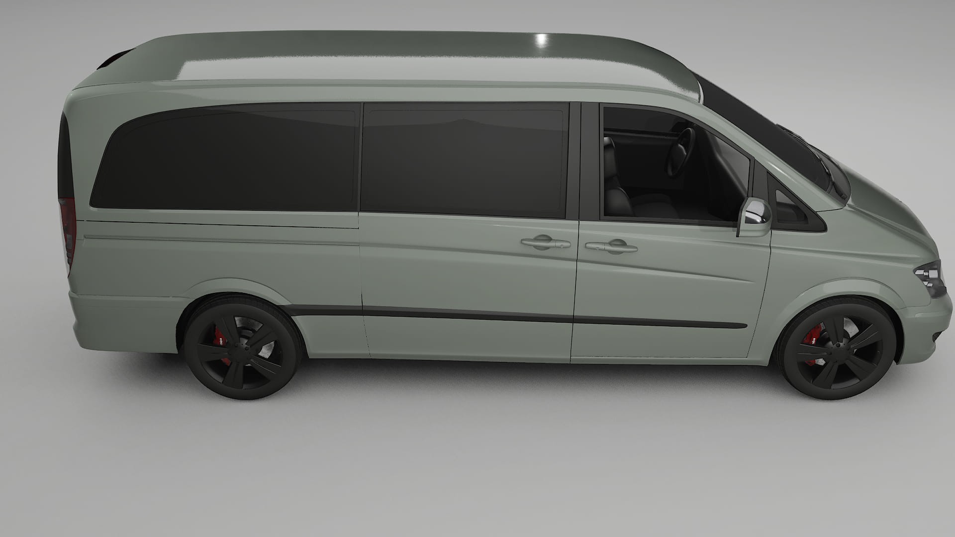 Mercedes Viano Extralong W439 Facelift LCI TPU Lakbeschermingsfolie | SLATE Kleurveranderende PPF – Volledig Voorgesneden Kit