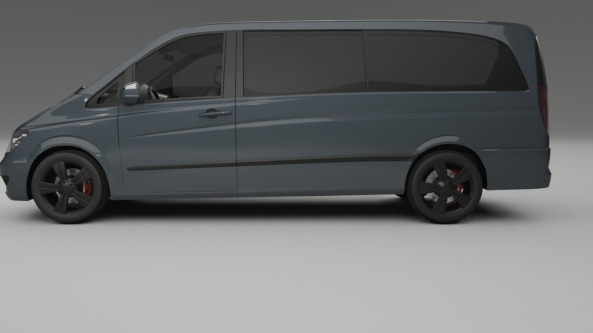 Mercedes Viano Extralong W439 Facelift LCI TPU Lakbeschermingsfolie | GRANITE Kleurveranderende PPF – Volledig Voorgesneden Ki