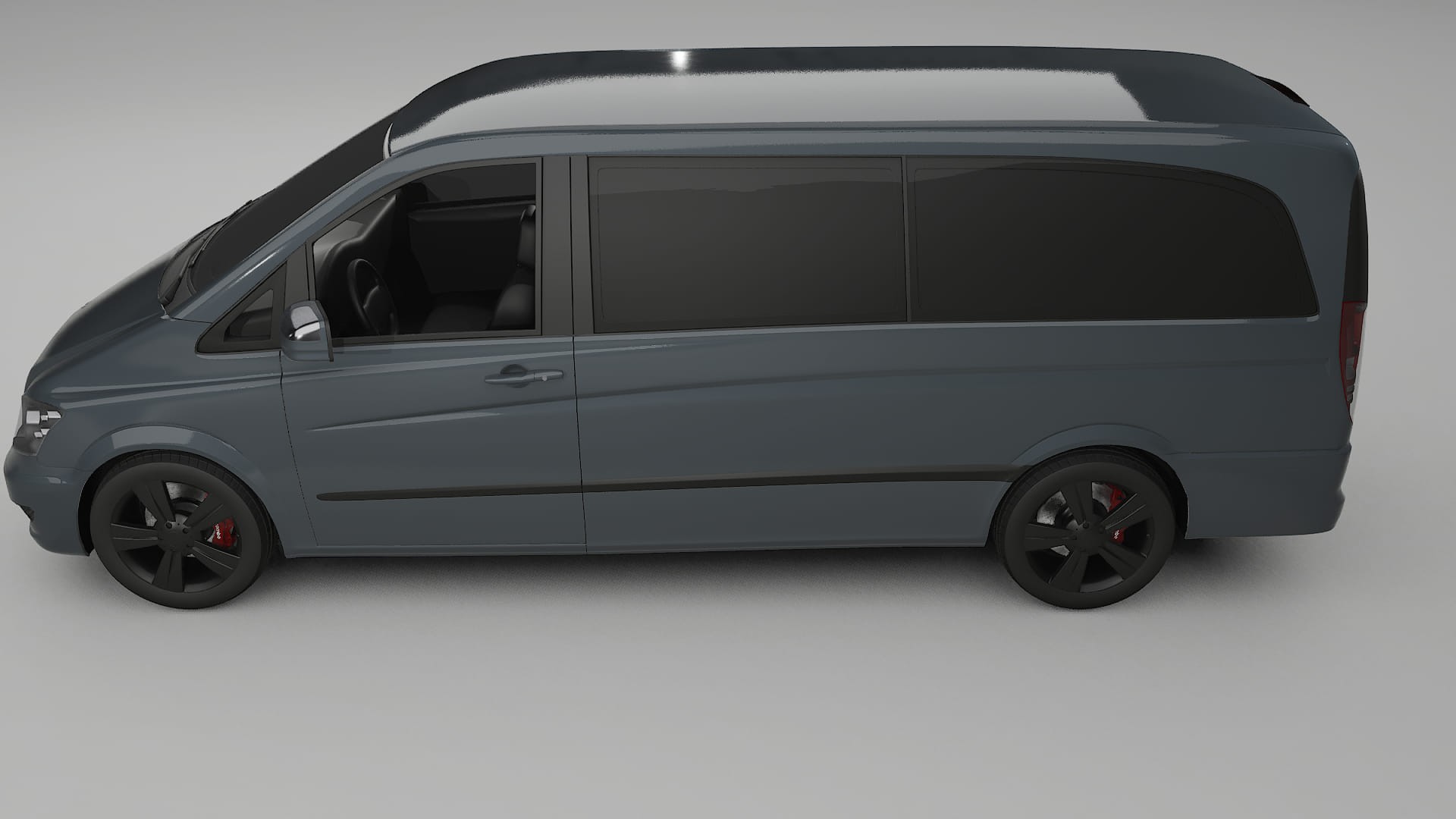 Mercedes Viano Extralong W439 Facelift LCI TPU Lakbeschermingsfolie | GRANITE Kleurveranderende PPF – Volledig Voorgesneden Ki