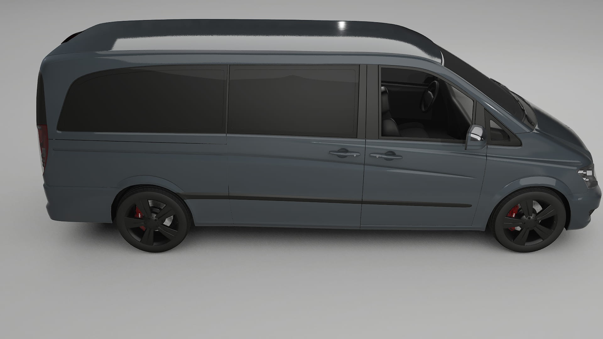 Mercedes Viano Extralong W439 Facelift LCI TPU Lakbeschermingsfolie | GRANITE Kleurveranderende PPF – Volledig Voorgesneden Ki