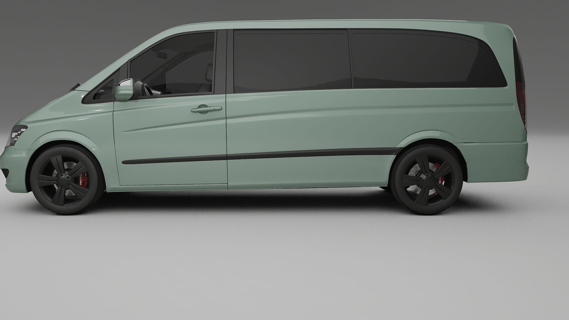 Mercedes Viano Extralong W439 Facelift LCI TPU Lakbeschermingsfolie | CINDER Kleurveranderende PPF – Volledig Voorgesneden Kit 2