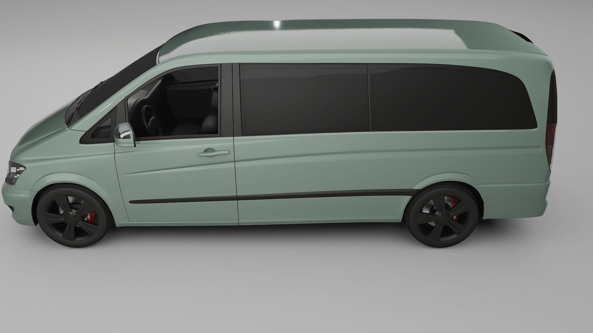 Mercedes Viano Extralong W439 Facelift LCI TPU Lakbeschermingsfolie | CINDER Kleurveranderende PPF – Volledig Voorgesneden Kit
