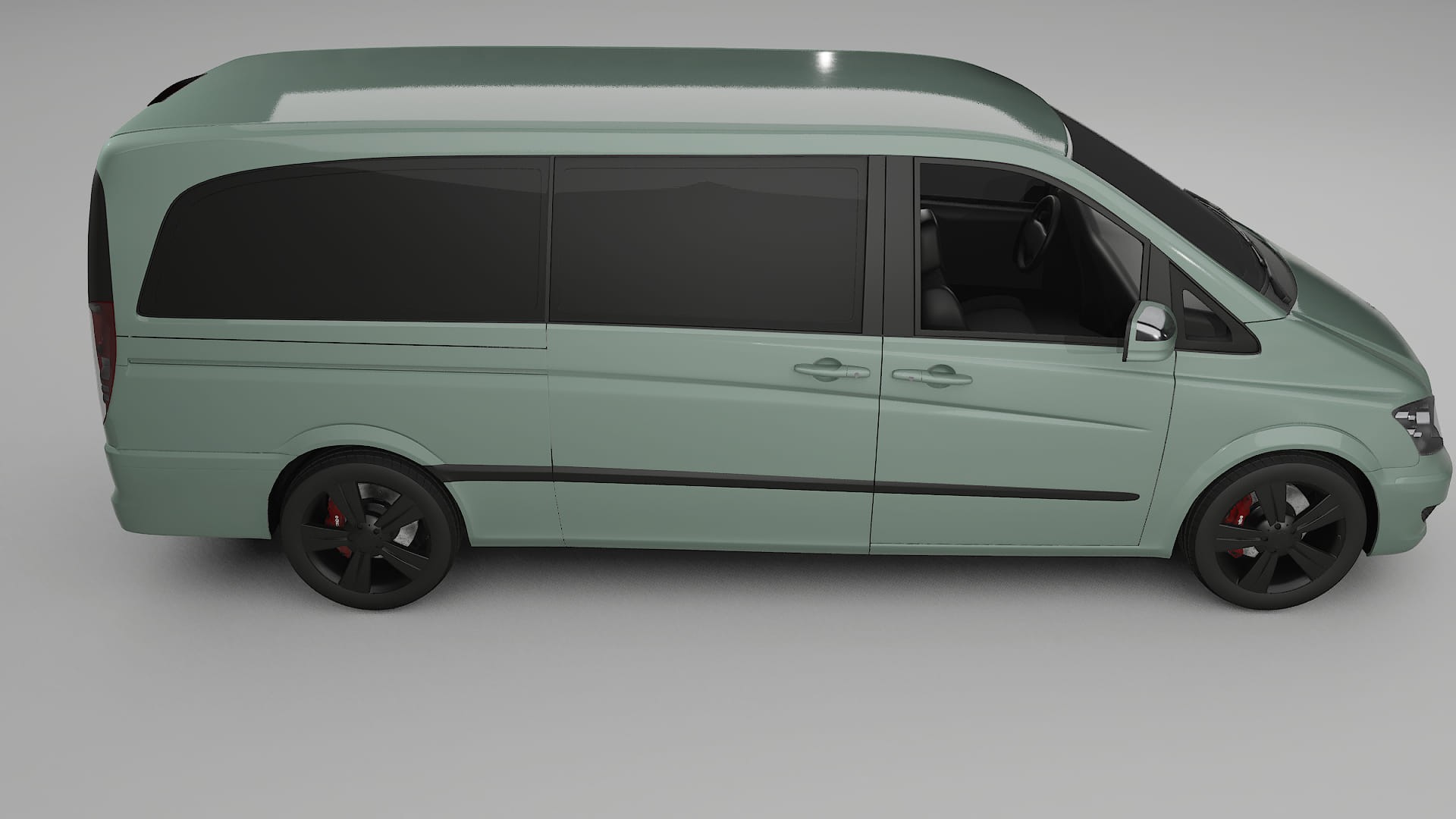 Mercedes Viano Extralong W439 Facelift LCI TPU Lakbeschermingsfolie | CINDER Kleurveranderende PPF – Volledig Voorgesneden Kit