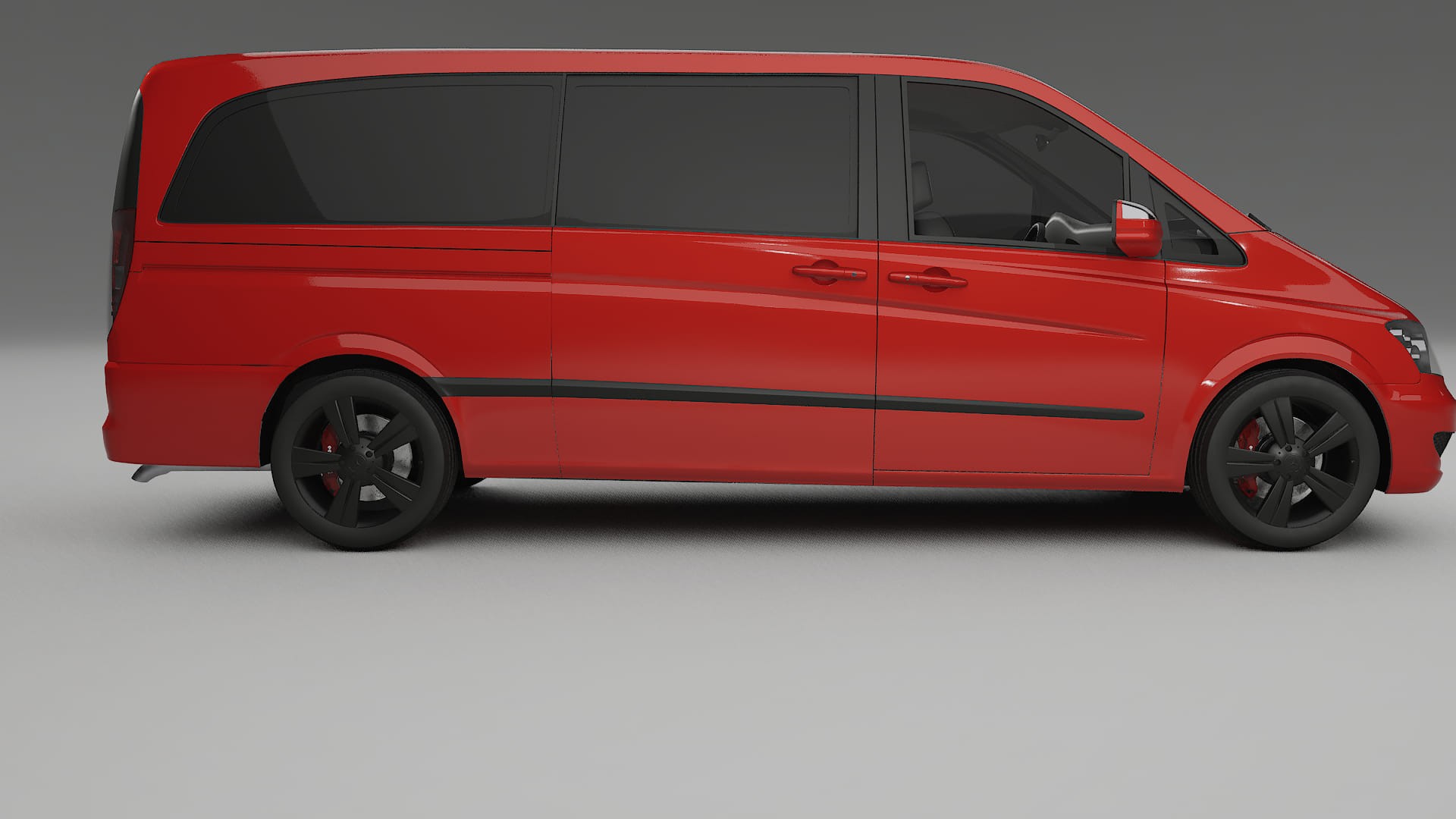Mercedes Viano Extralong W439 Facelift LCI TPU Lakbeschermingsfolie | BLAZE Kleurveranderende PPF – Volledig Voorgesneden Kit