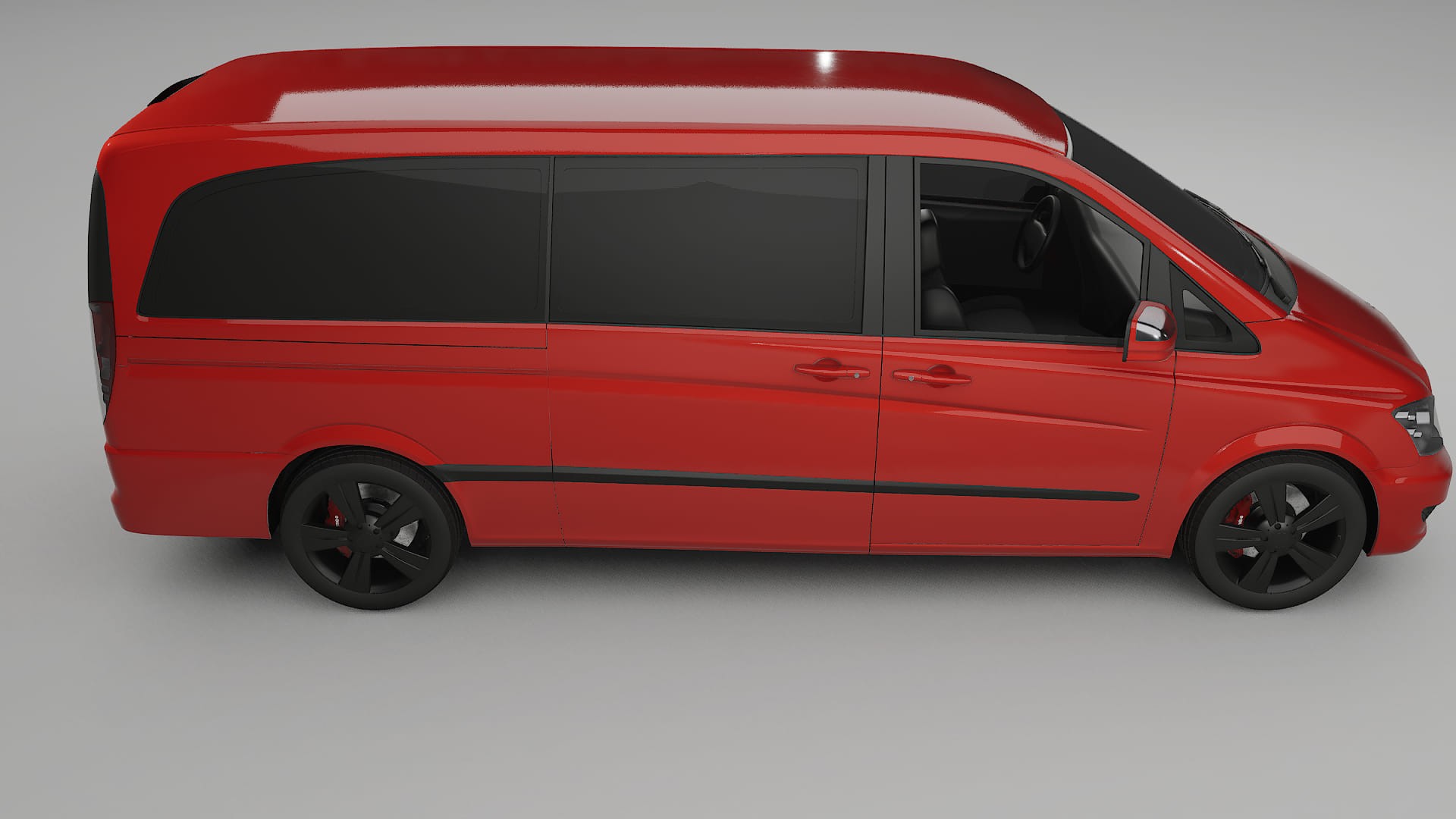 Mercedes Viano Extralong W439 Facelift LCI TPU Lakbeschermingsfolie | BLAZE Kleurveranderende PPF – Volledig Voorgesneden Kit
