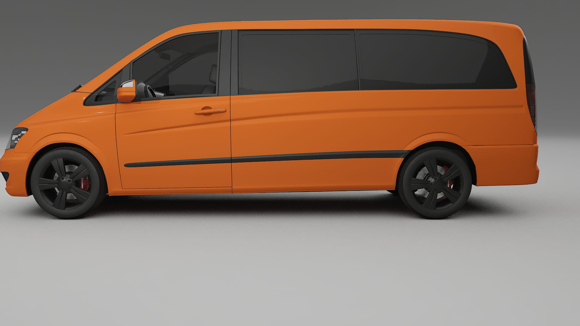 Mercedes Viano Extralong W439 Facelift LCI TPU Lakbeschermingsfolie | ROCKET Kleurveranderende PPF – Volledig Voorgesneden Kit 2