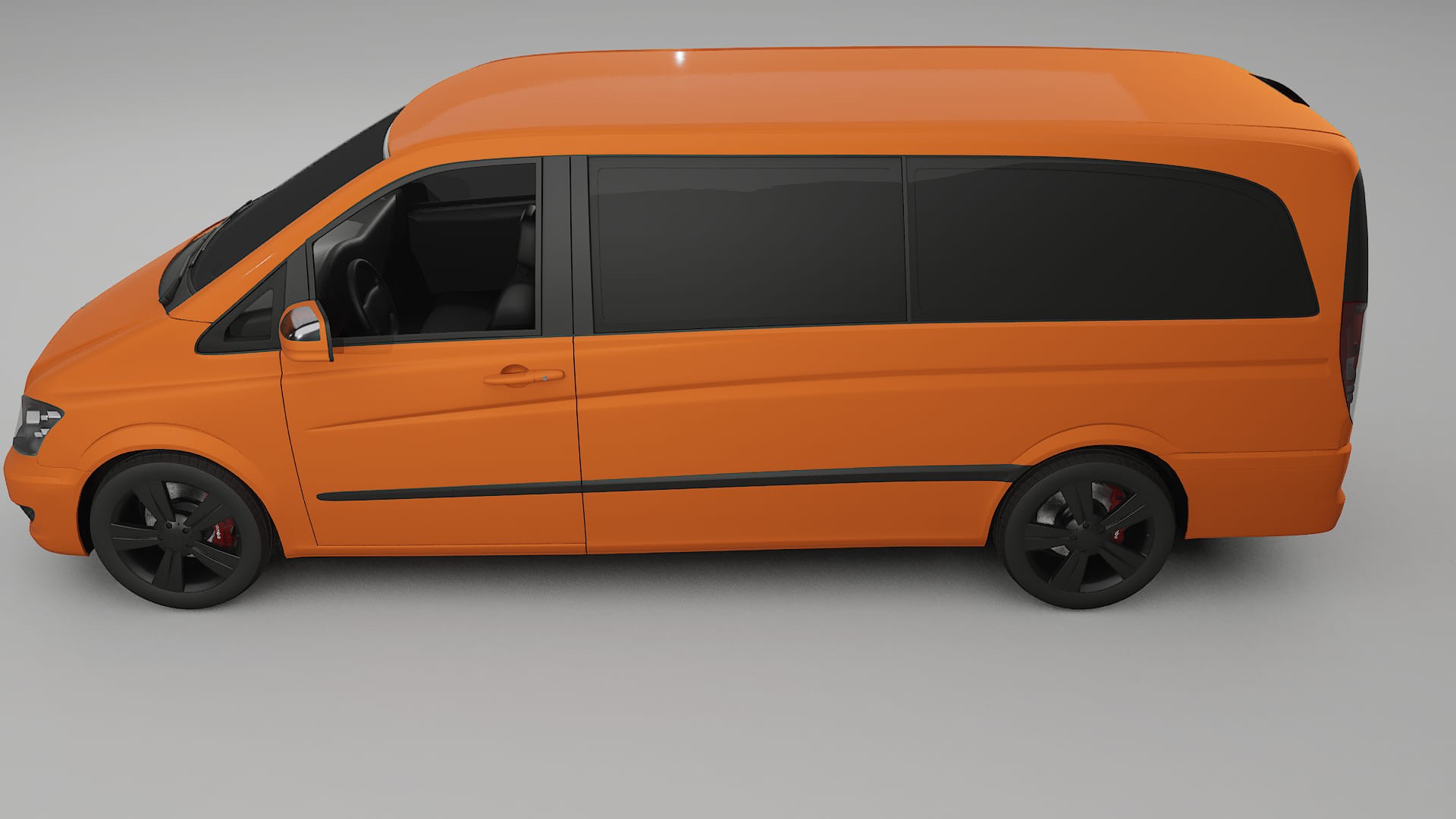 Mercedes Viano Extralong W439 Facelift LCI TPU Lakbeschermingsfolie | ROCKET Kleurveranderende PPF – Volledig Voorgesneden Kit