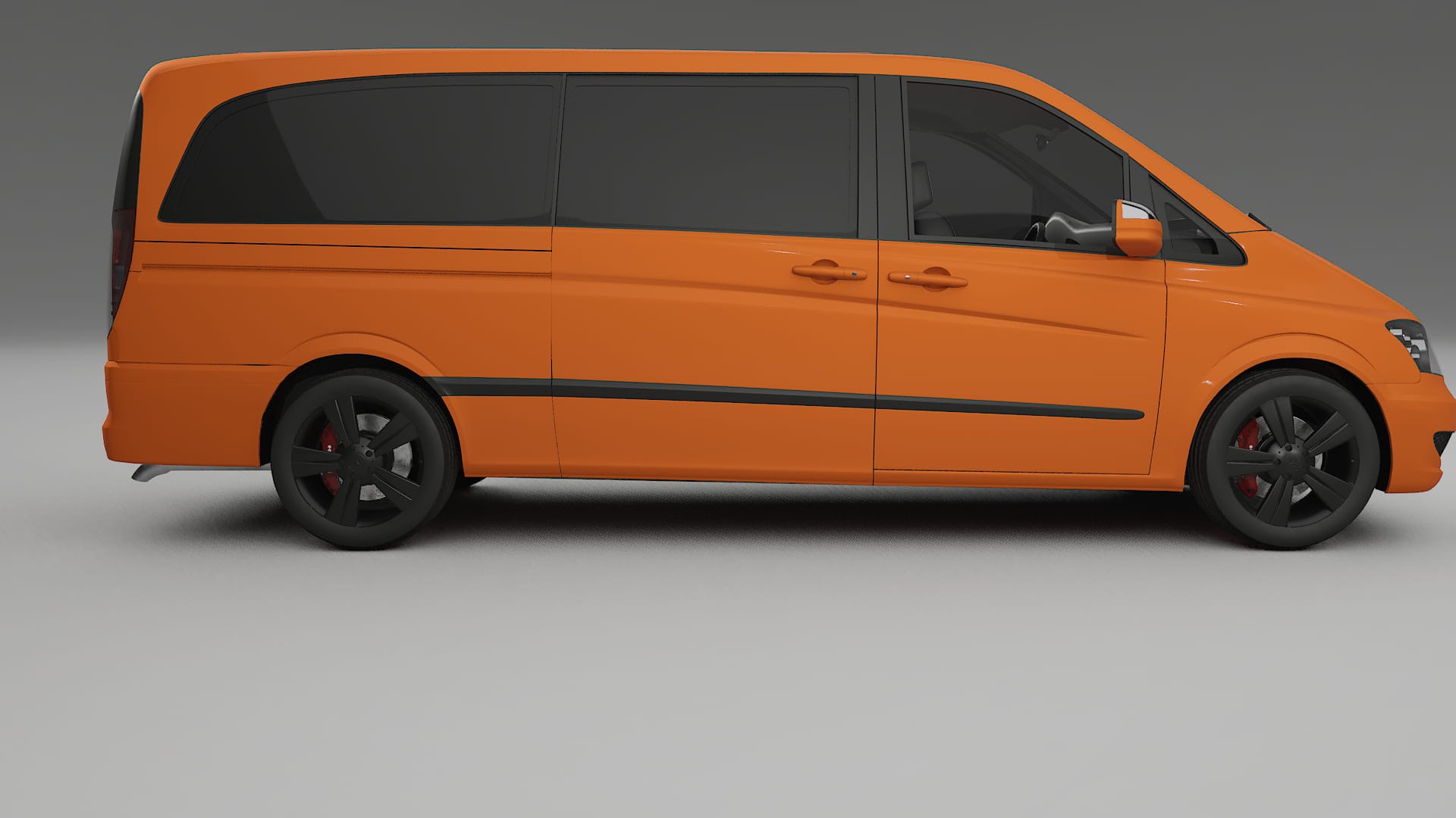 Mercedes Viano Extralong W439 Facelift LCI TPU Lakbeschermingsfolie | ROCKET Kleurveranderende PPF – Volledig Voorgesneden Kit