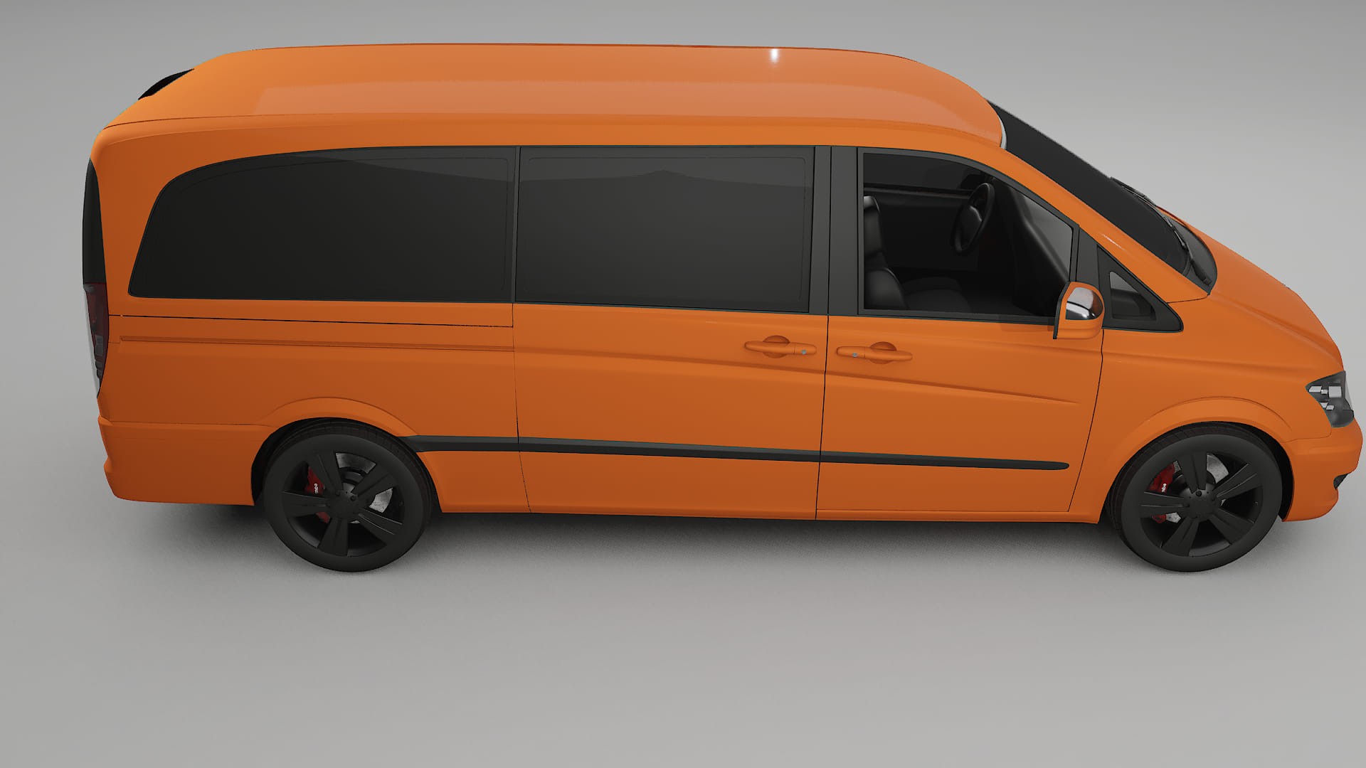 Mercedes Viano Extralong W439 Facelift LCI TPU Lakbeschermingsfolie | ROCKET Kleurveranderende PPF – Volledig Voorgesneden Kit