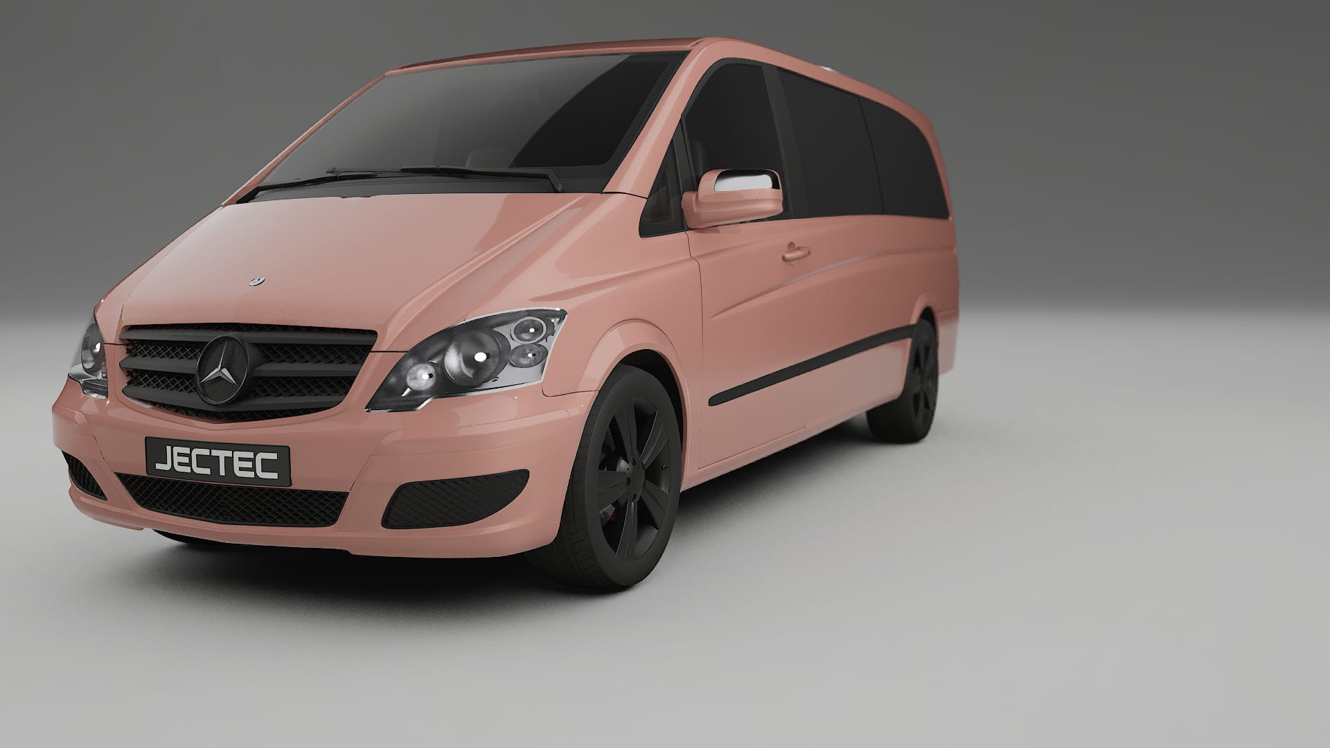 Mercedes Viano Extralong W439 Facelift LCI TPU Lakbeschermingsfolie | BLUSH Kleurveranderende PPF – Volledig Voorgesneden Kit