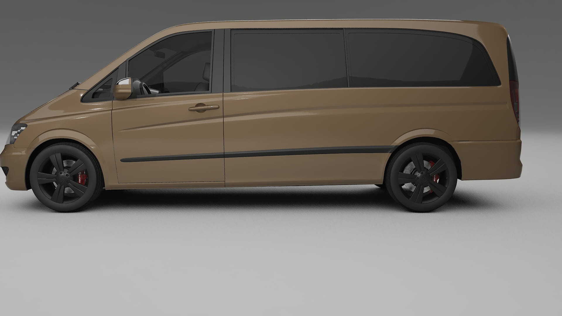 Mercedes Viano Extralong W439 Facelift LCI TPU Lakbeschermingsfolie | SAHARA Kleurveranderende PPF – Volledig Voorgesneden Kit