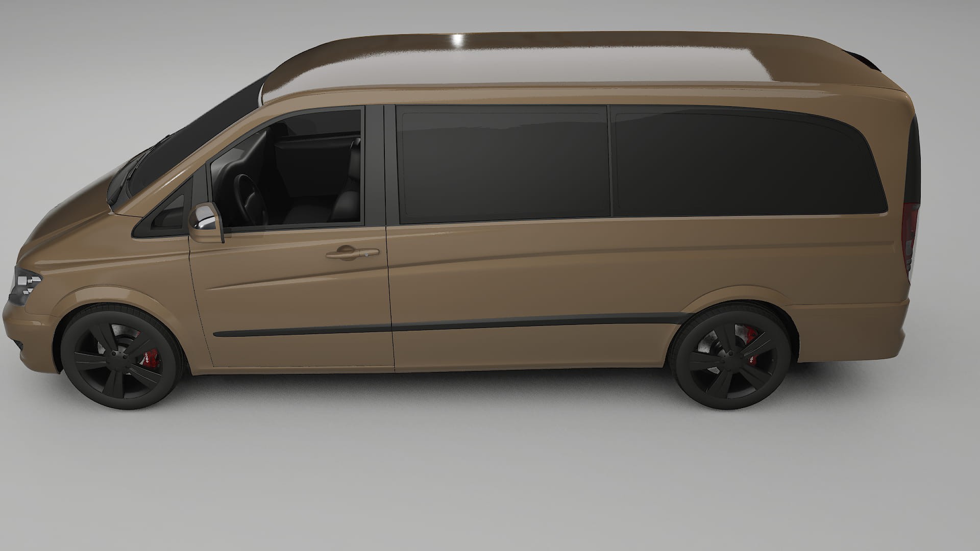 Mercedes Viano Extralong W439 Facelift LCI TPU Lakbeschermingsfolie | SAHARA Kleurveranderende PPF – Volledig Voorgesneden Kit