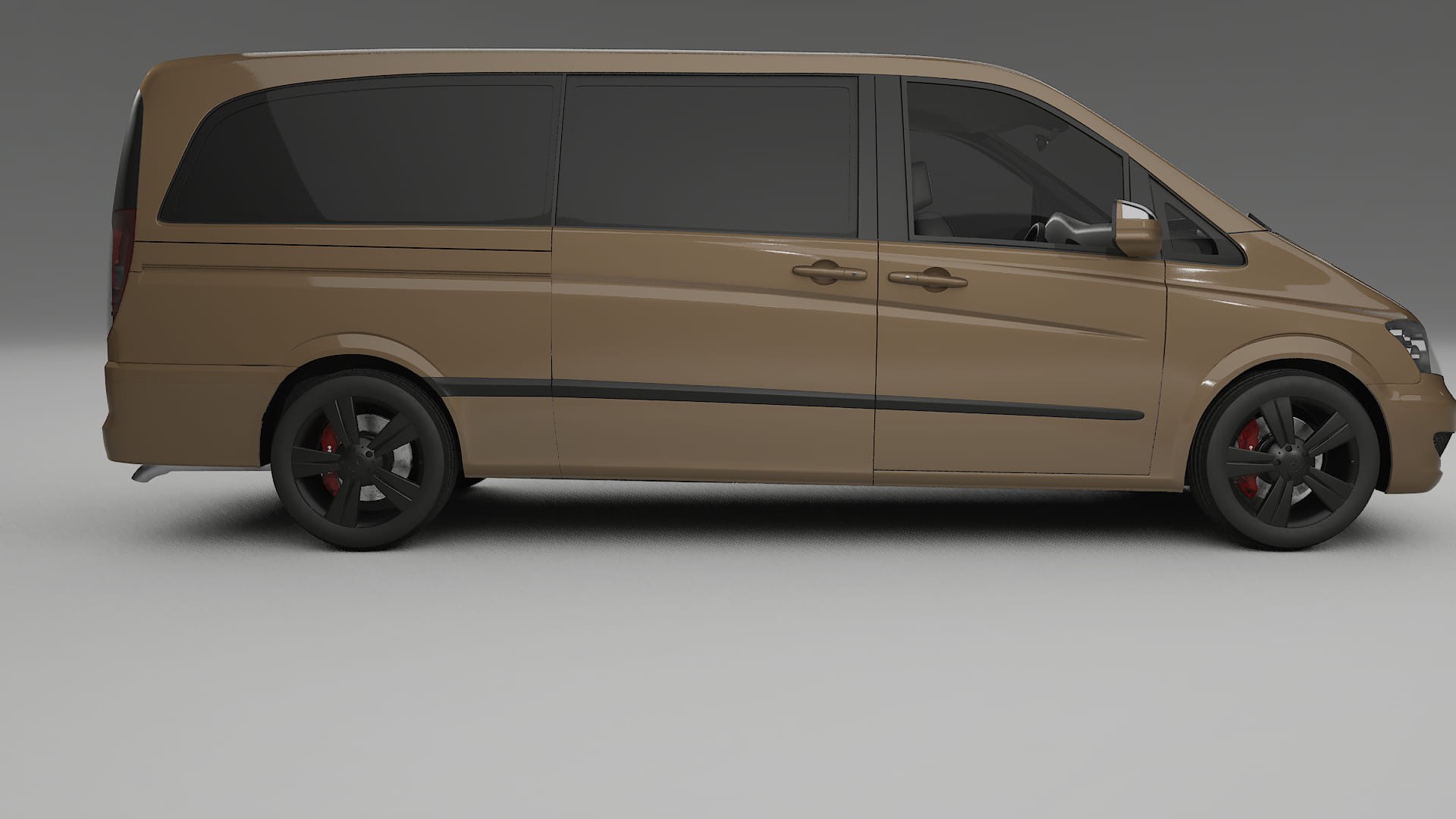 Mercedes Viano Extralong W439 Facelift LCI TPU Lakbeschermingsfolie | SAHARA Kleurveranderende PPF – Volledig Voorgesneden Kit