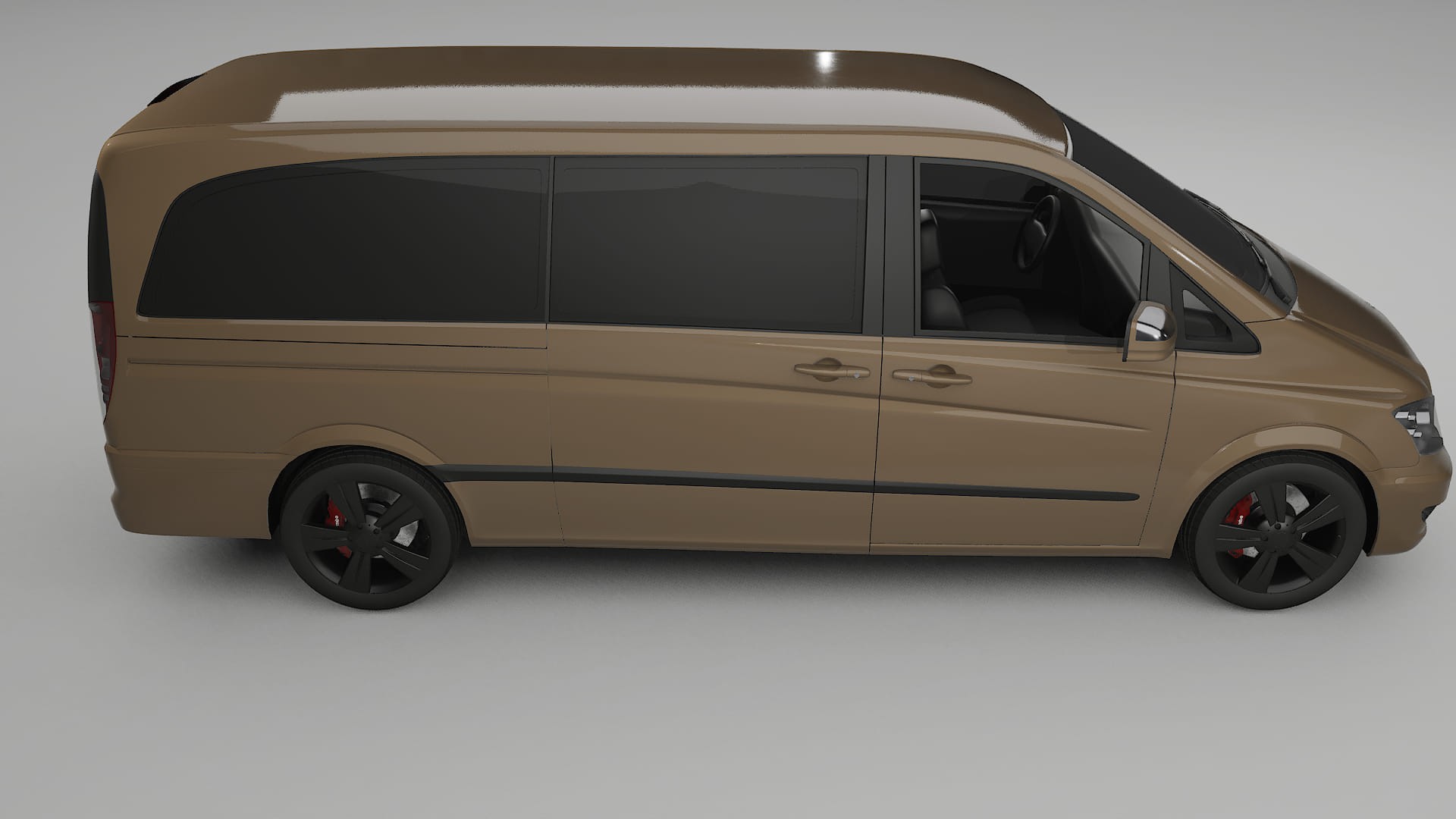 Mercedes Viano Extralong W439 Facelift LCI TPU Lakbeschermingsfolie | SAHARA Kleurveranderende PPF – Volledig Voorgesneden Kit
