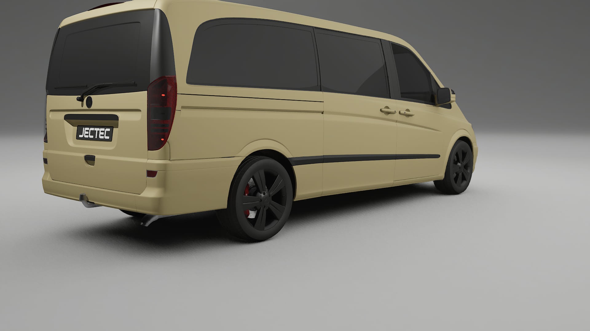 Mercedes Viano Extralong W439 Facelift LCI TPU Lakbeschermingsfolie | SAND Kleurveranderende PPF – Volledig Voorgesneden Kit