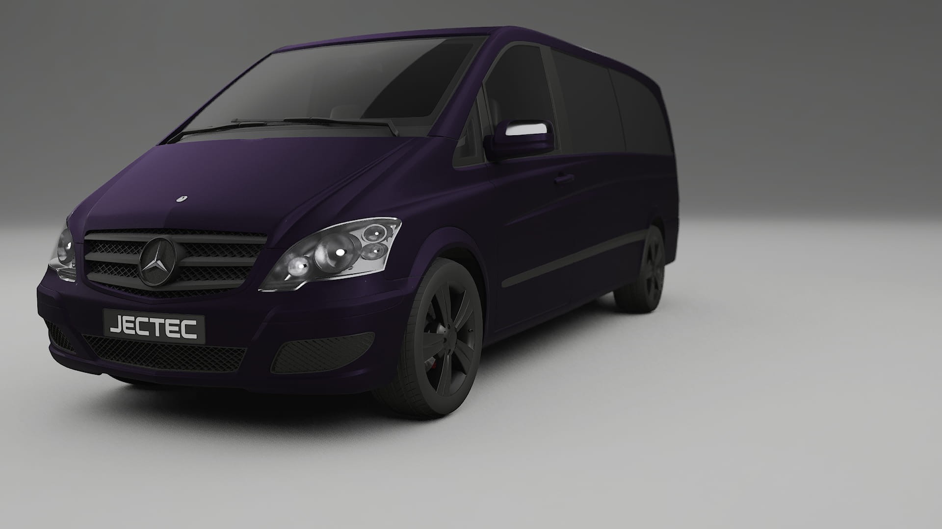 Mercedes Viano Extralong W439 Facelift LCI TPU Lakbeschermingsfolie | VIOLET Kleurveranderende PPF – Volledig Voorgesneden Kit