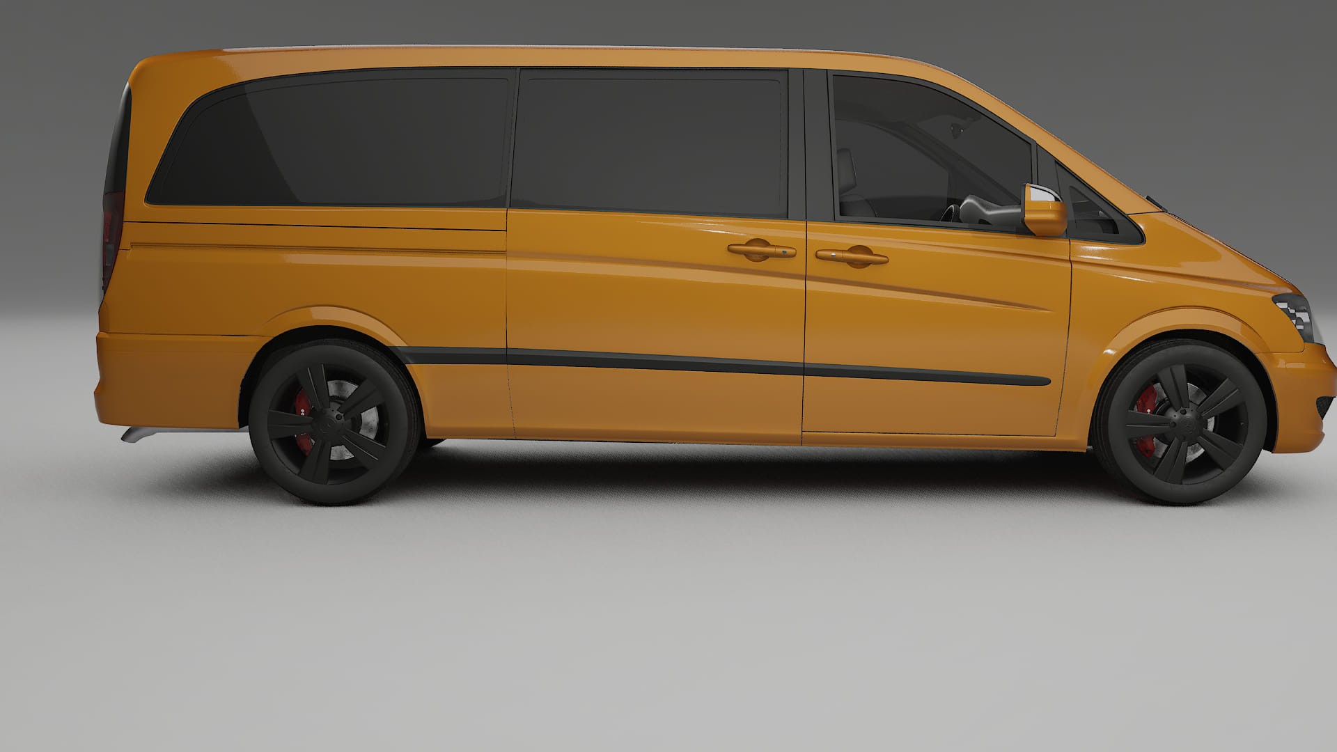 Mercedes Viano Extralong W439 Facelift LCI TPU Lakbeschermingsfolie | DAISY Kleurveranderende PPF – Volledig Voorgesneden Kit