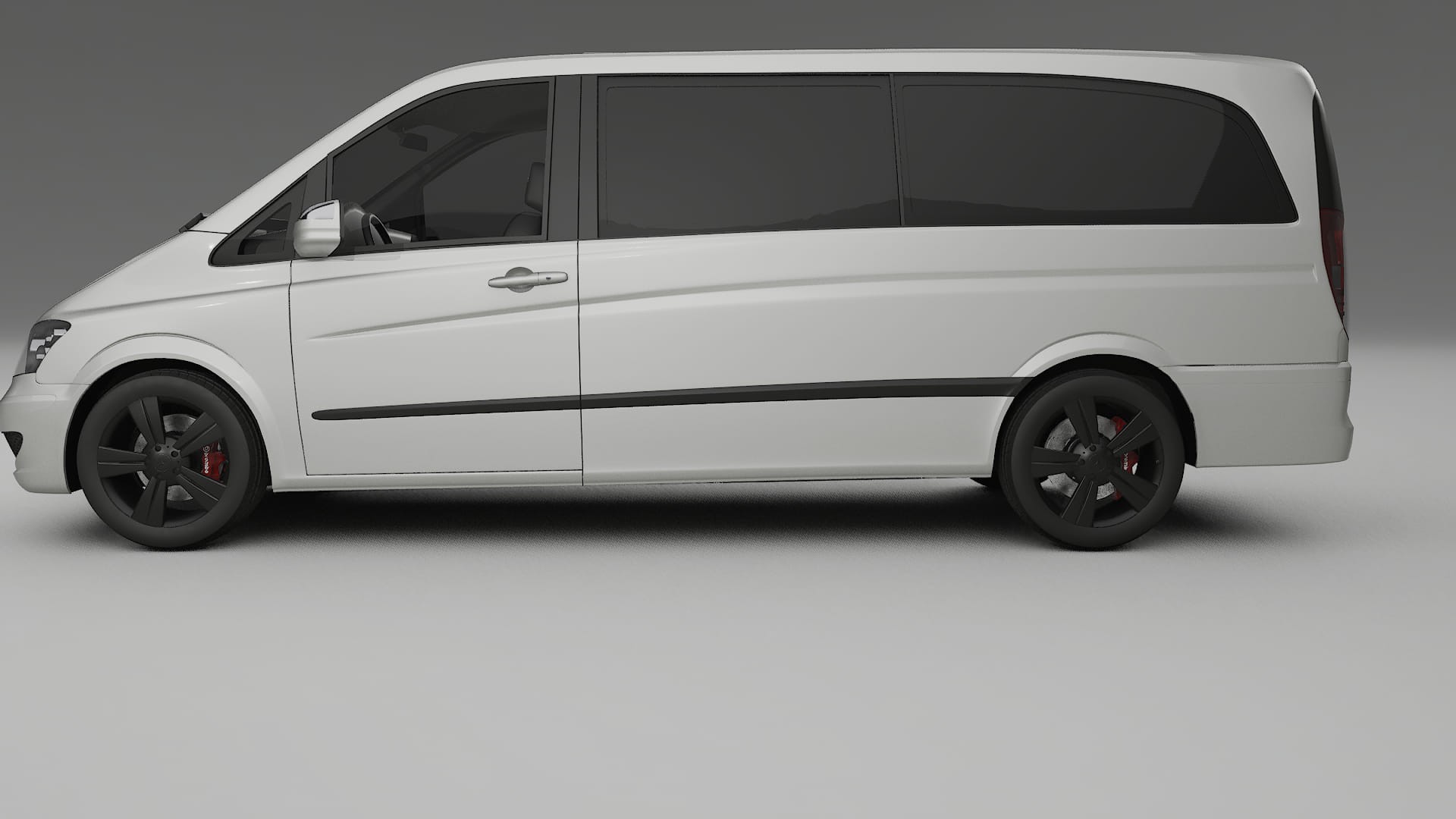 Mercedes Viano Extralong W439 Facelift LCI TPU Lakbeschermingsfolie | PEARL Kleurveranderende PPF – Volledig Voorgesneden Kit 2