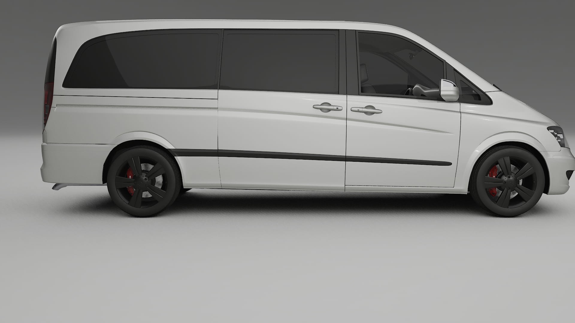 Mercedes Viano Extralong W439 Facelift LCI TPU Lakbeschermingsfolie | PEARL Kleurveranderende PPF – Volledig Voorgesneden Kit