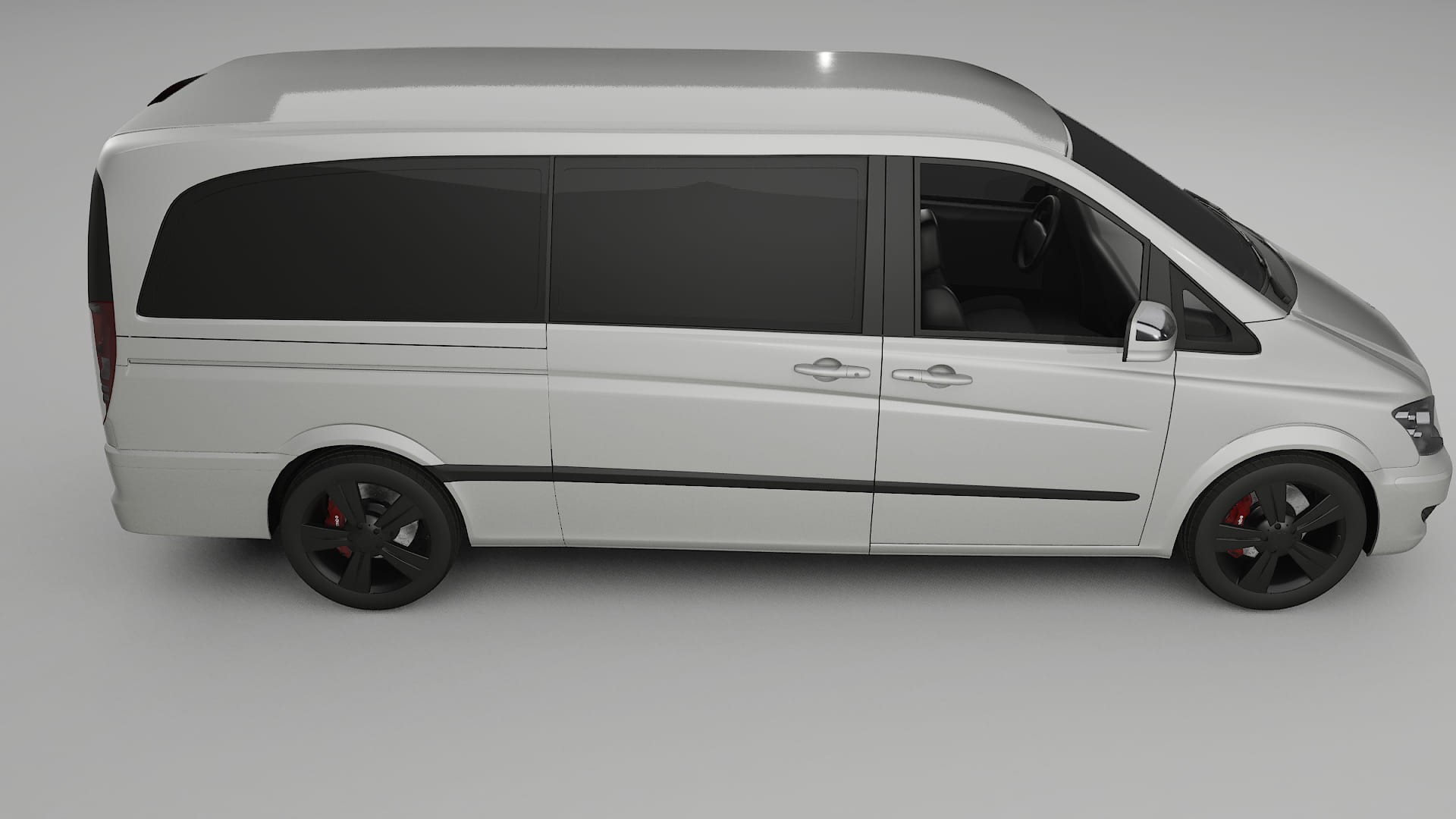 Mercedes Viano Extralong W439 Facelift LCI TPU Lakbeschermingsfolie | PEARL Kleurveranderende PPF – Volledig Voorgesneden Kit