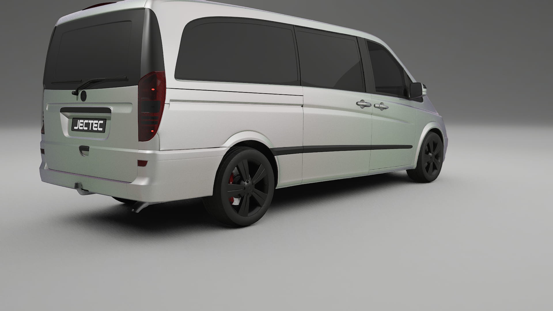 Mercedes Viano Extralong W439 Facelift LCI TPU Lakbeschermingsfolie | NEBULA Kleurveranderende PPF – Volledig Voorgesneden Kit