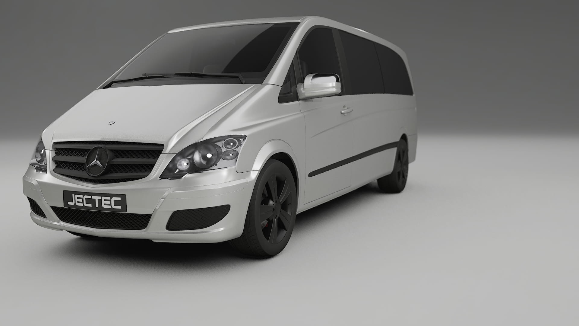Mercedes Viano Extralong W439 Facelift LCI TPU Lakbeschermingsfolie | OPAL Kleurveranderende PPF – Volledig Voorgesneden Kit