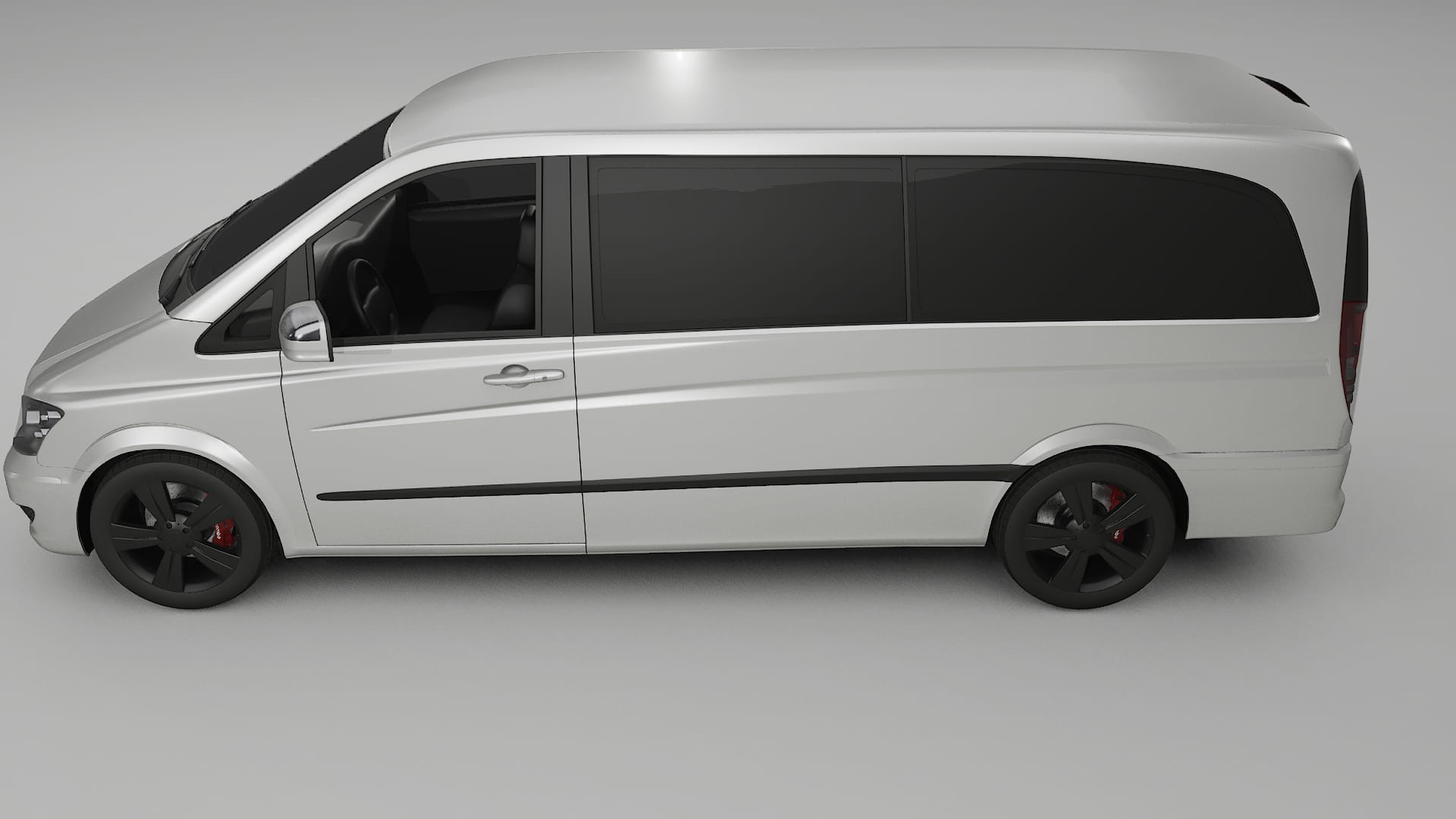 Mercedes Viano Extralong W439 Facelift LCI TPU Lakbeschermingsfolie | OPAL Kleurveranderende PPF – Volledig Voorgesneden Kit