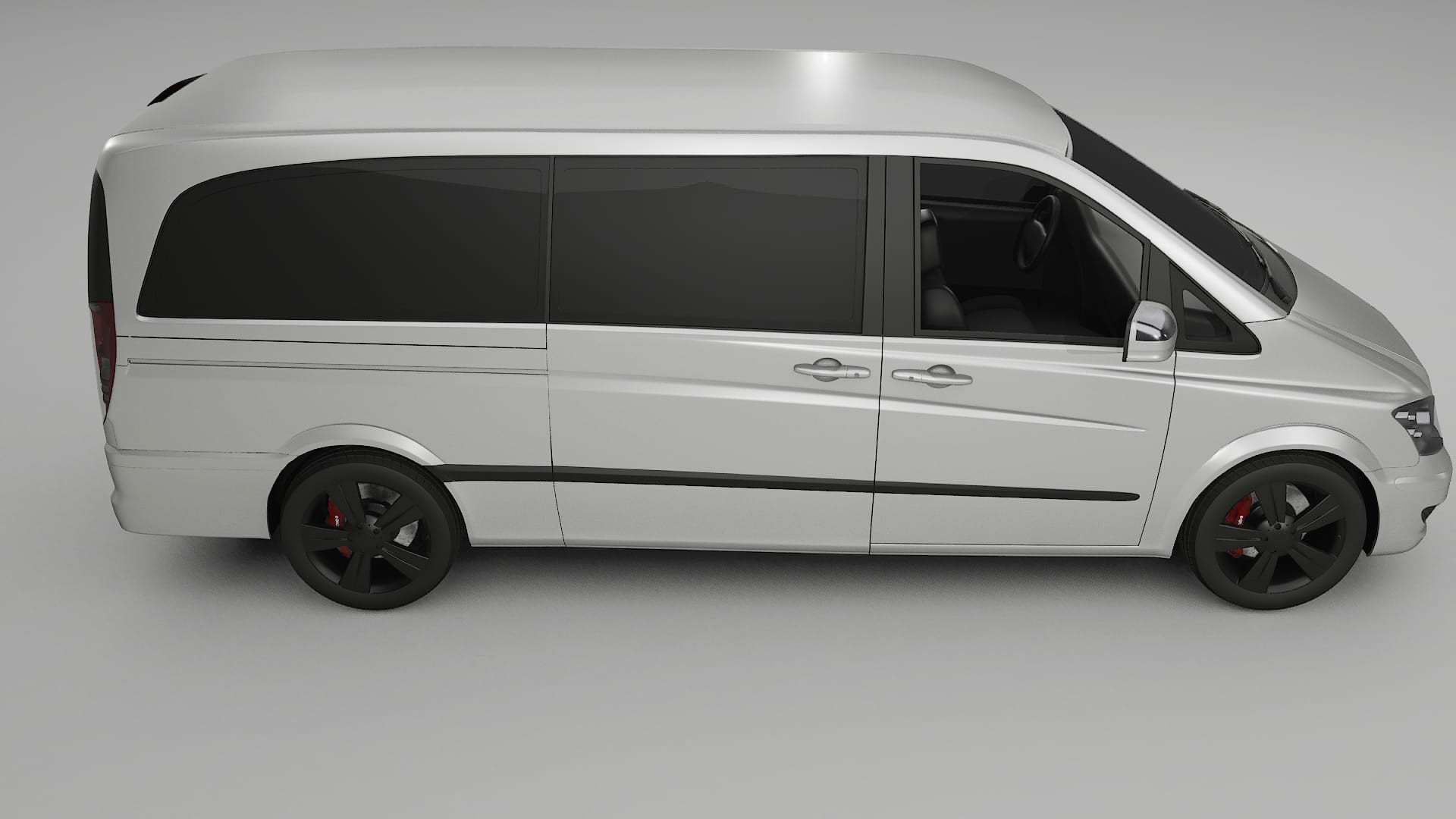 Mercedes Viano Extralong W439 Facelift LCI TPU Lakbeschermingsfolie | OPAL Kleurveranderende PPF – Volledig Voorgesneden Kit