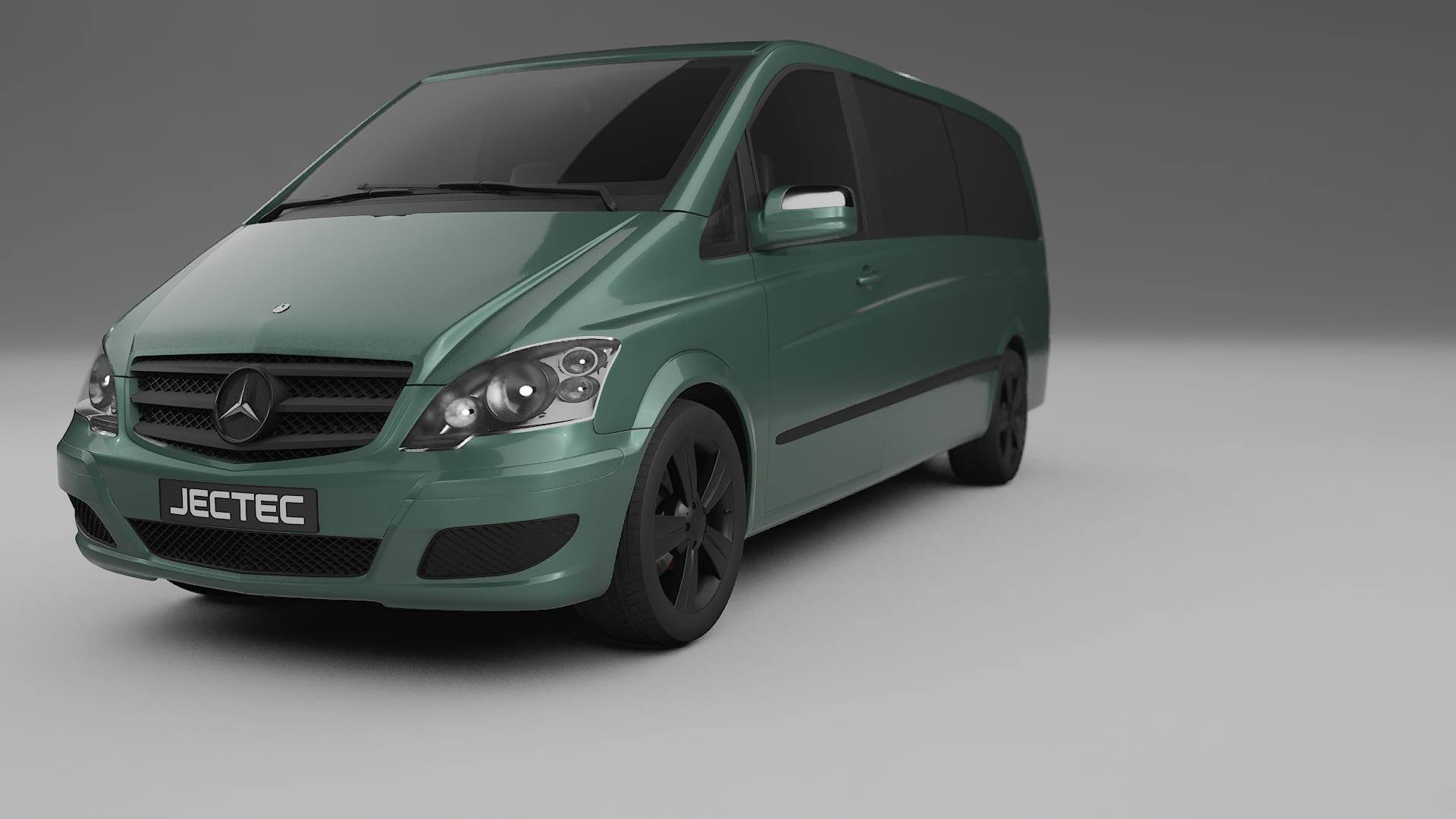 Mercedes Viano Extralong W439 Facelift LCI TPU Lakbeschermingsfolie | EVERGREEN Kleurveranderende PPF – Volledig Voorgesneden 