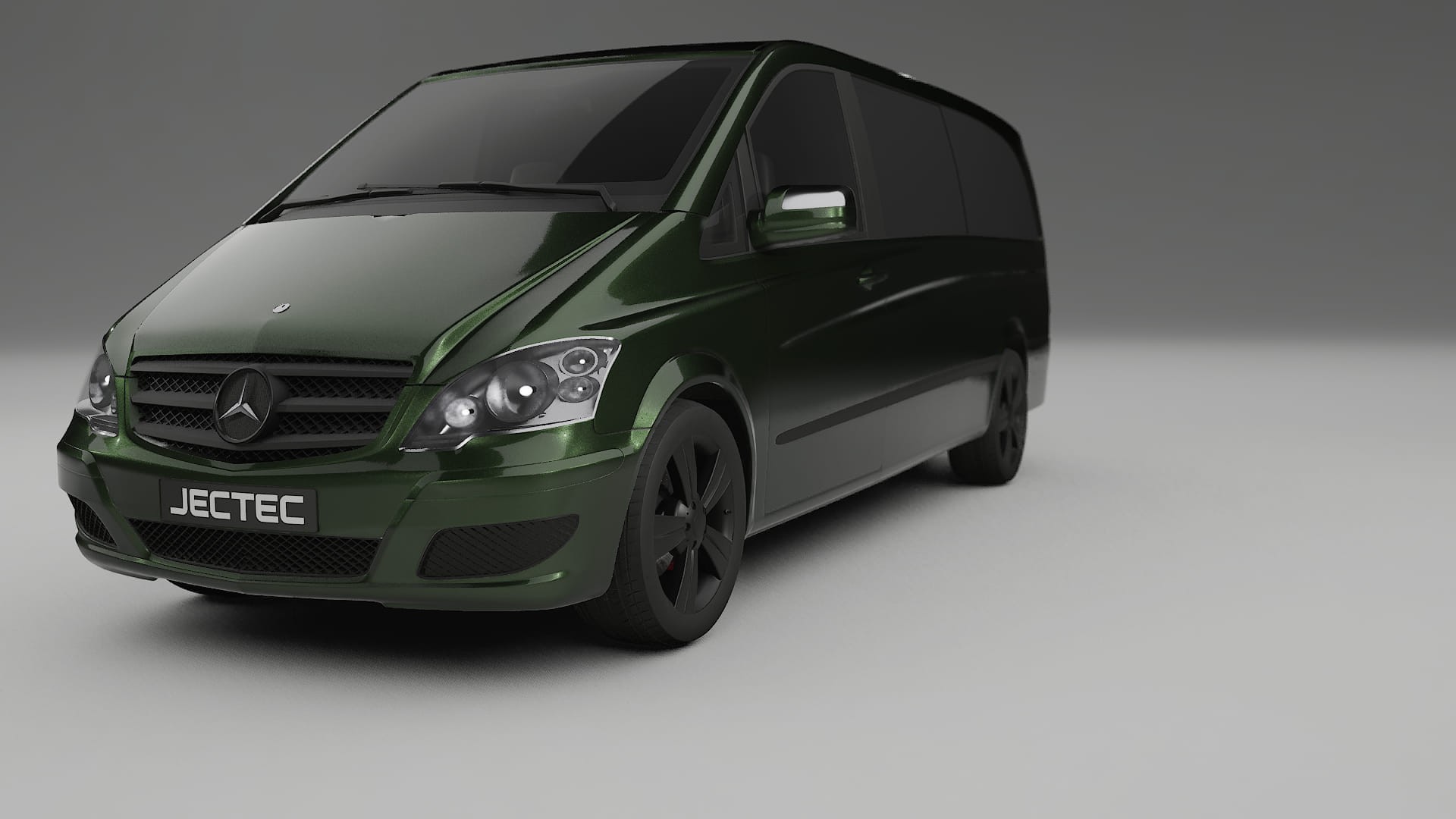Mercedes Viano Extralong W439 Facelift LCI TPU Lakbeschermingsfolie | LAGOON Kleurveranderende PPF – Volledig Voorgesneden Kit